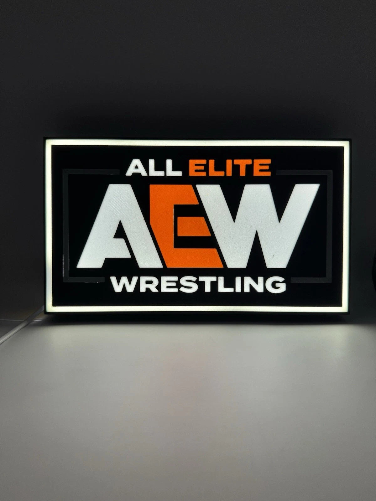 AEW All Elite Wrestling - Light Up LED Sign