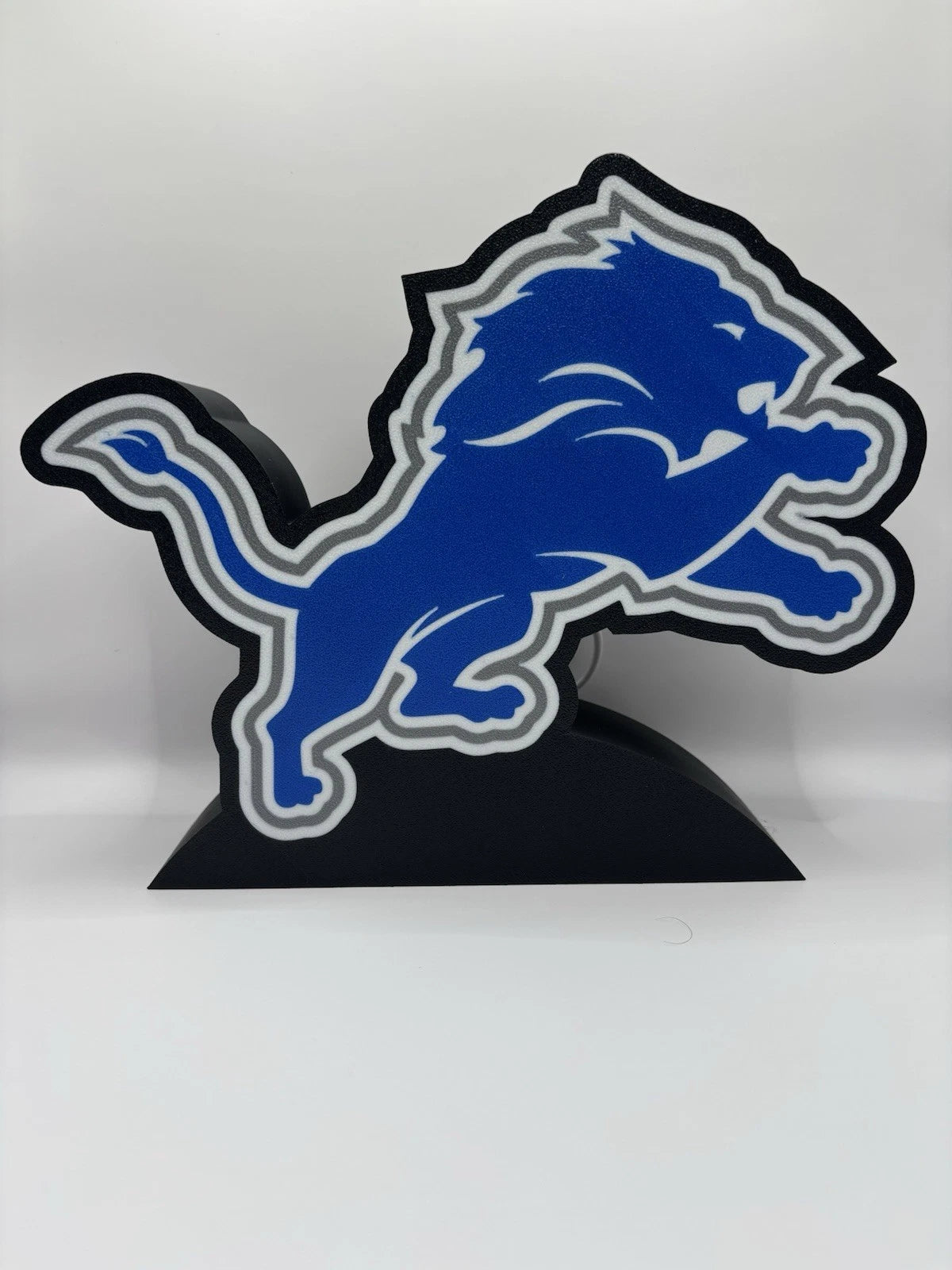 Detroit Lions Football Light Up LED Neon Sign