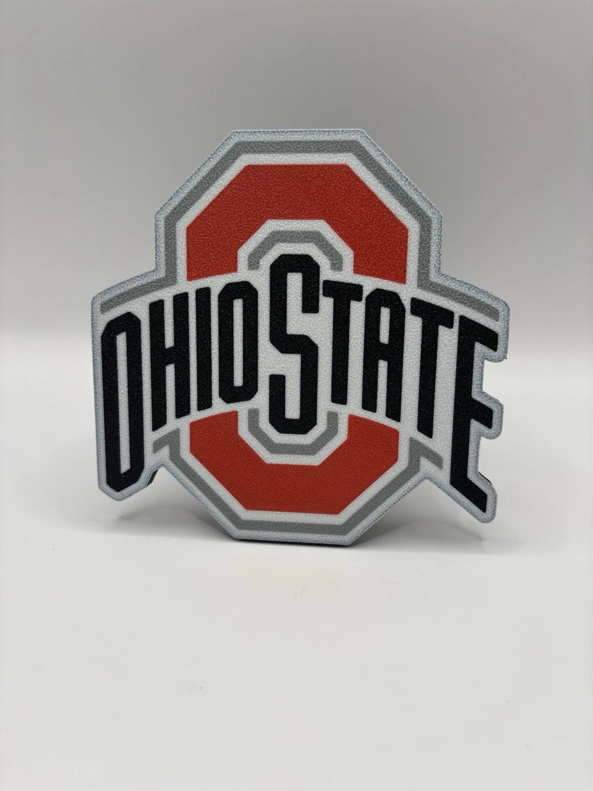 Ohio State Hitch Receiver Cover – Fits 2” Receiver – College Football NCAA OSU