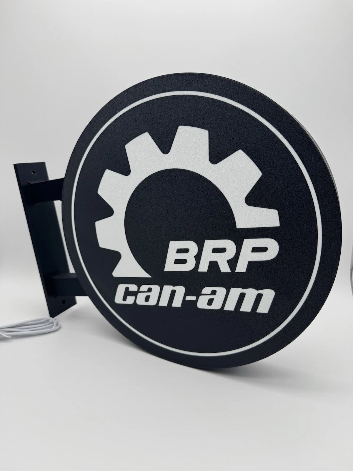 Can Am BRP 13”  Pub Style Dual Side Light Up LED Sign Gas Station Pub Bar