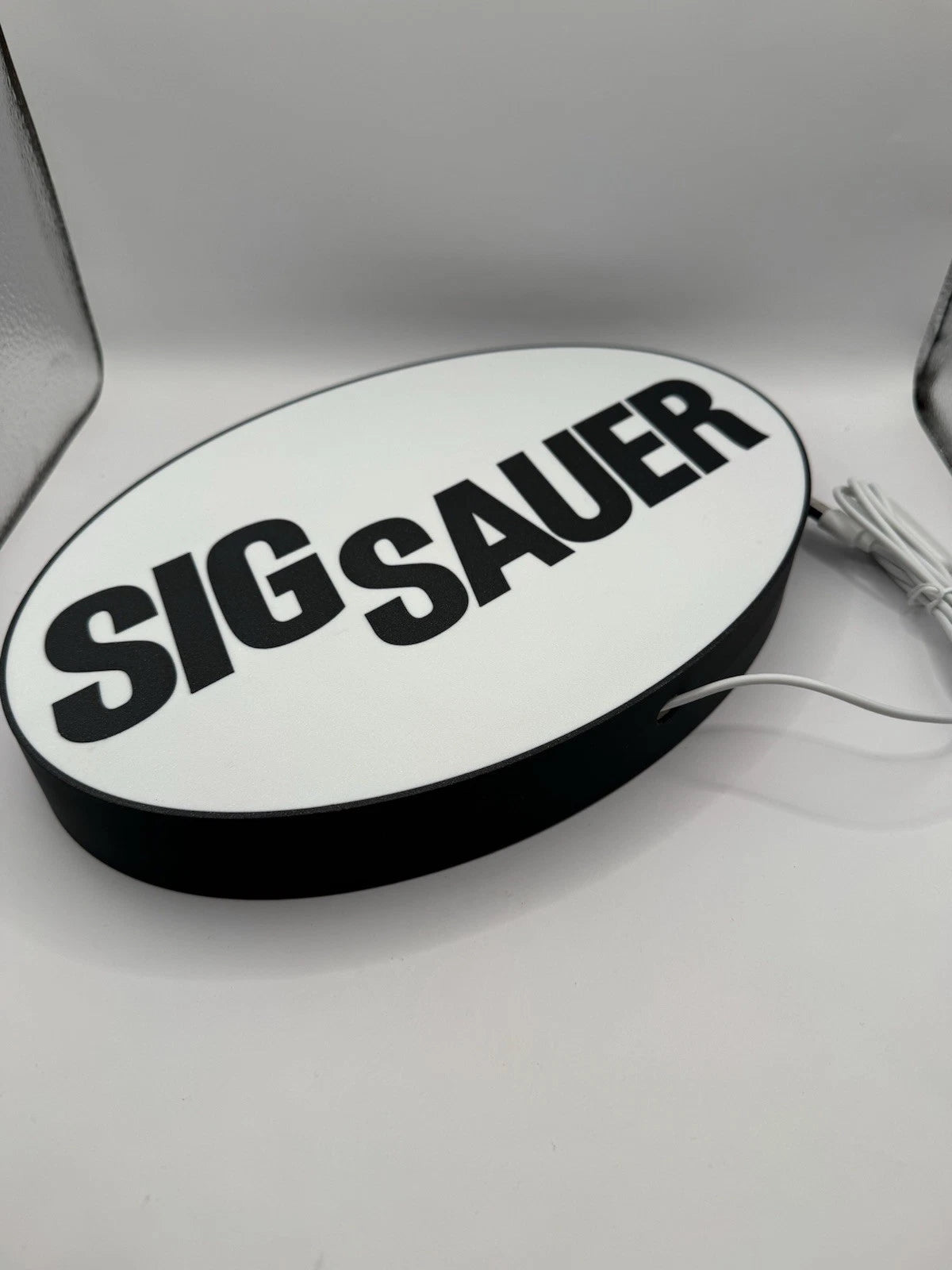 Sig Sauer Guns Light Up LED Neon Sign - 2a Shooting Reloading Handgun