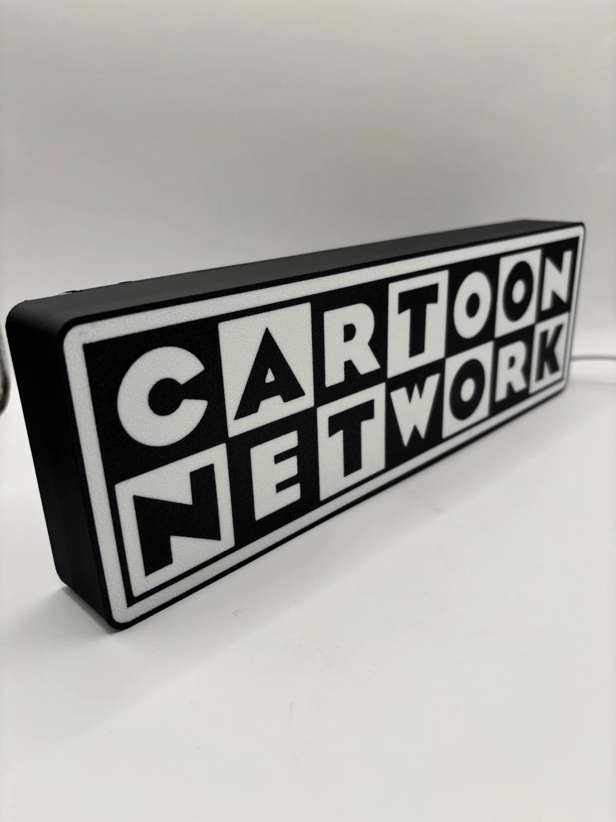 Cartoon Network -  Light Up LED Sign With USB Plug - 90s Retro NEW