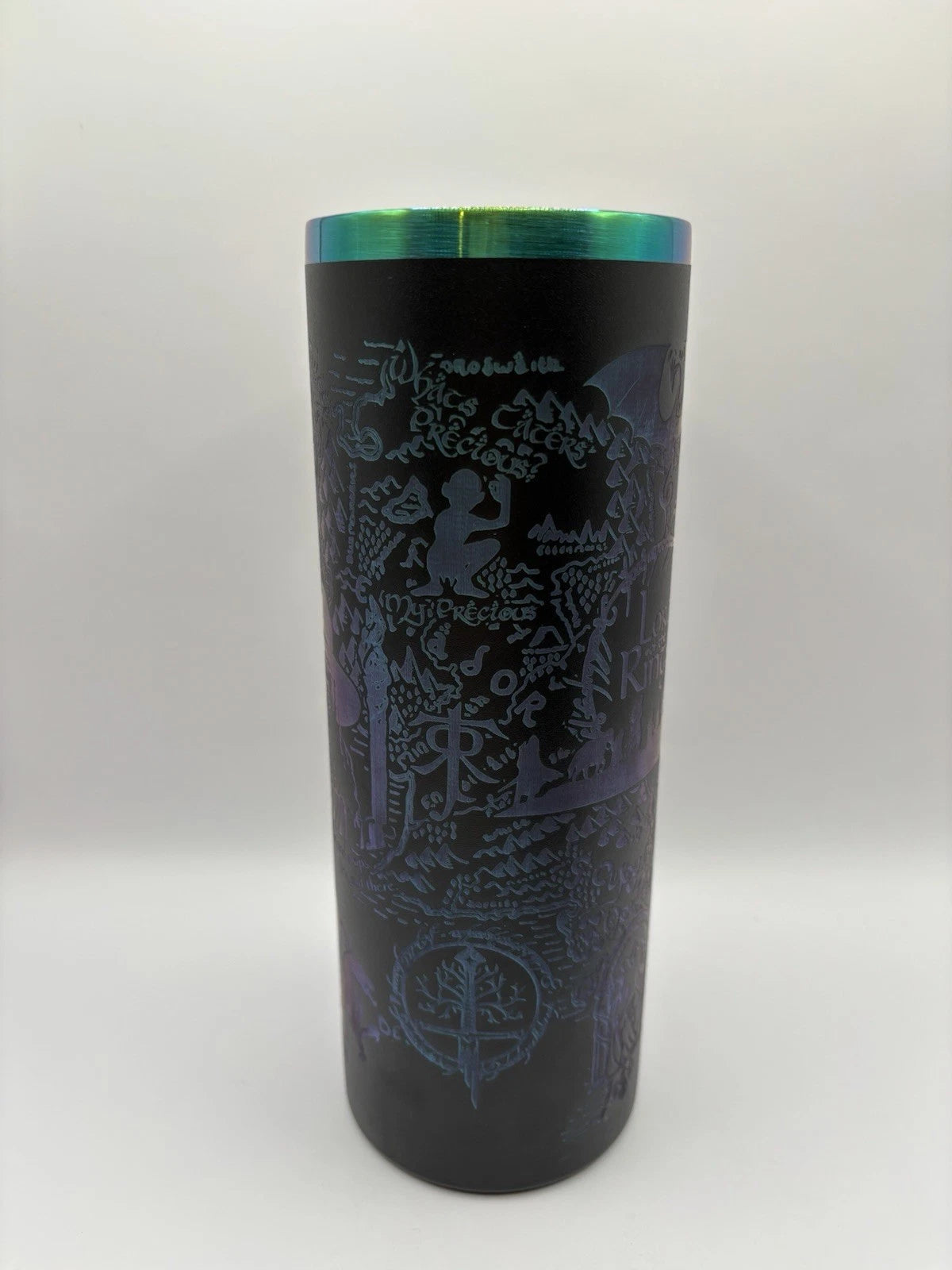 Lord Of The Rings Tumbler- 20 Oz Skinny Multicolored
