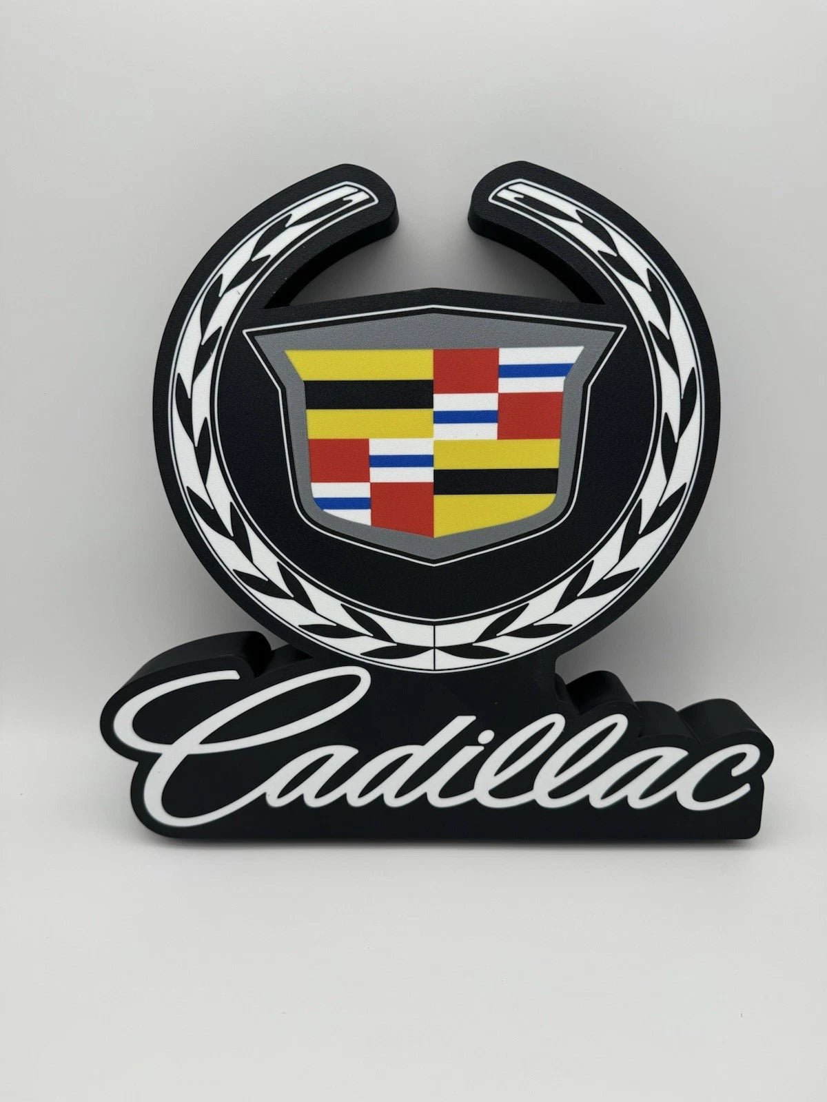 Cadillac Automotive Light Up LED Neon Sign 13” Garage Man Cave Decor Gift Dad