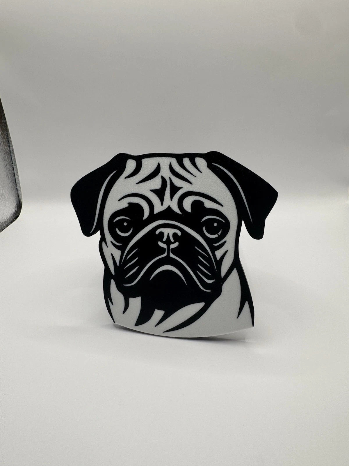Pug Dog -  Hitch Receiver Cover – Fits 2” – Multiple Designs Available