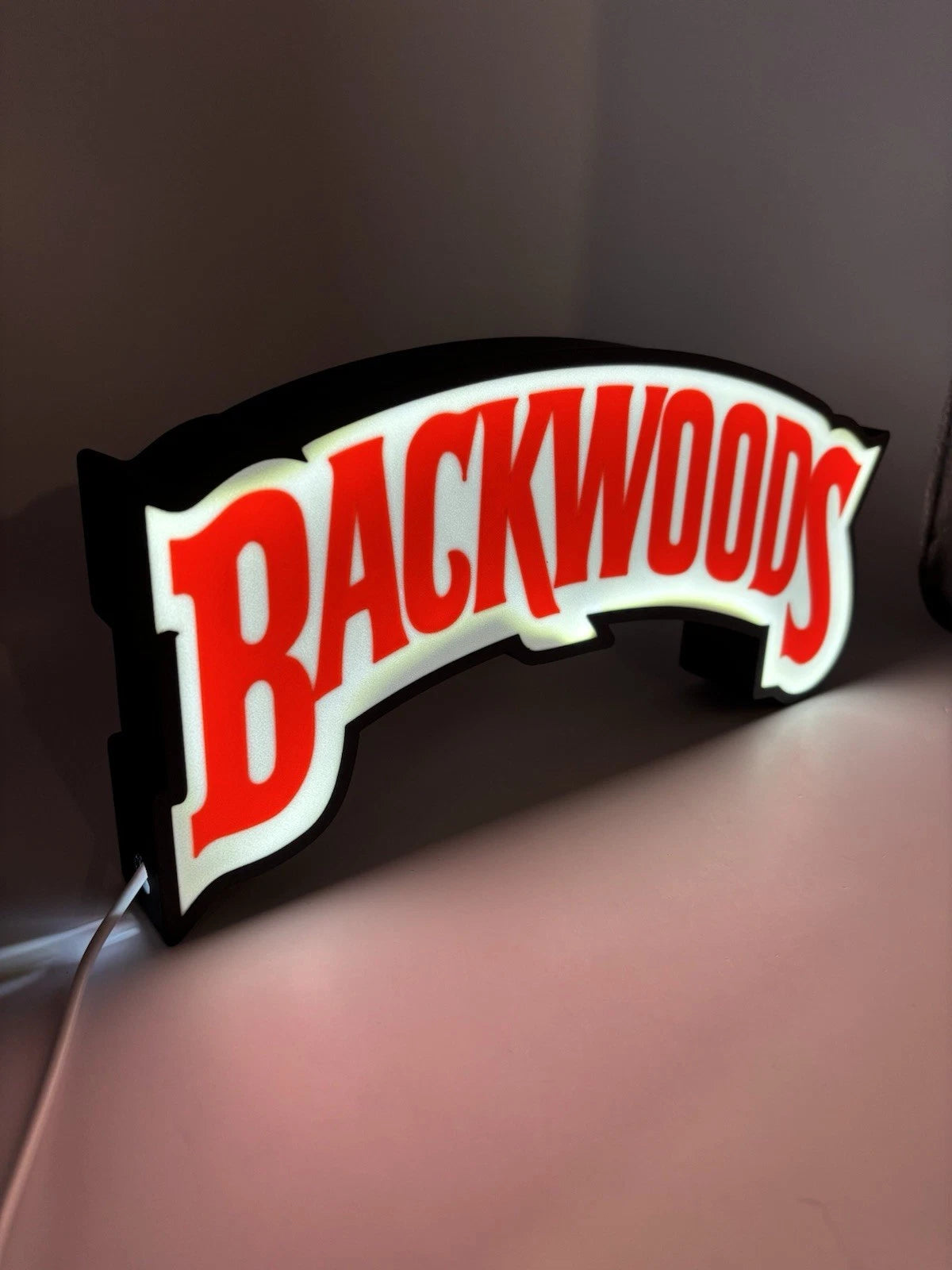 Backwoods Light Up LED Sign