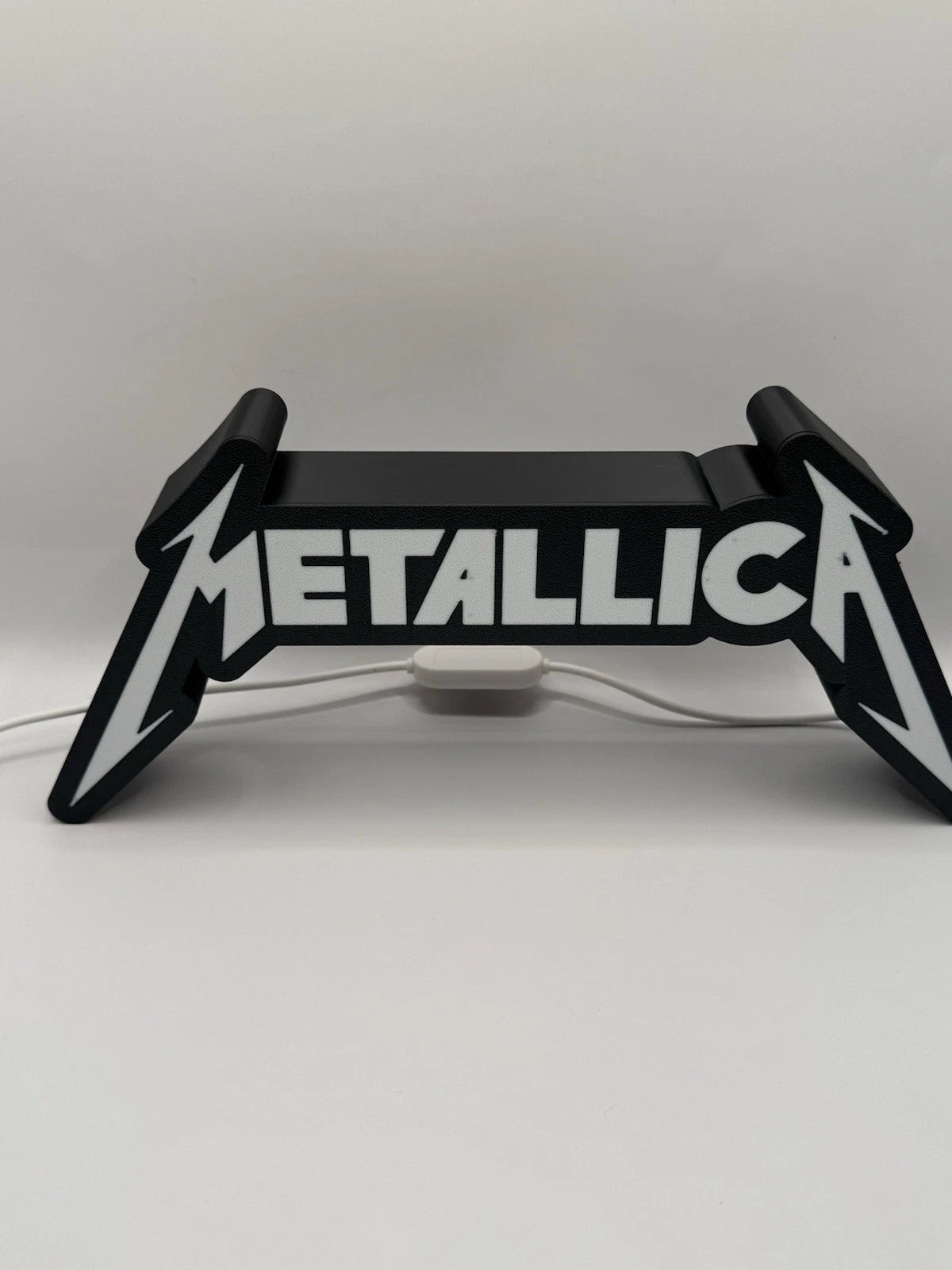 Metallica  - Light Up LED Sign Rock Metal Master Of Puppets Black Album Concert