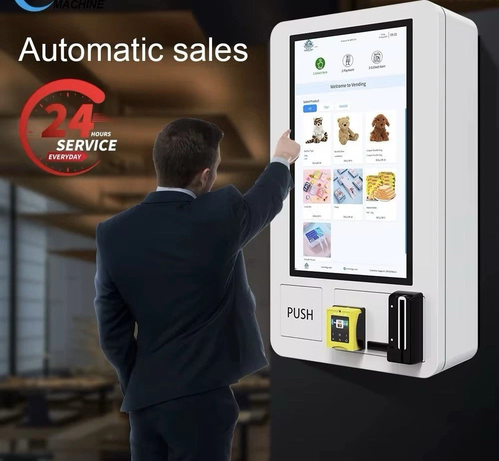 XL Vape Vending Machines  - 32" Touchscreen Smart Vending Machines