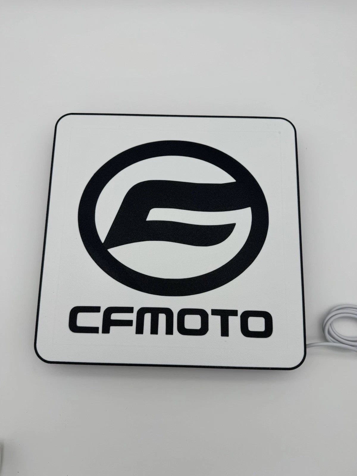 CF Moto Powersports - Light Up LED Neon Sign 10” USB ATV SXS Motorcycle Outdoor