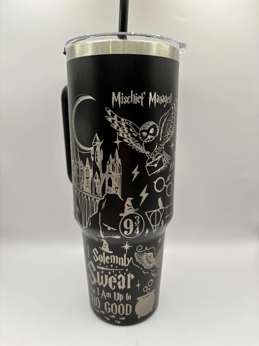 Harry Potter Collage Tumbler- 40oz