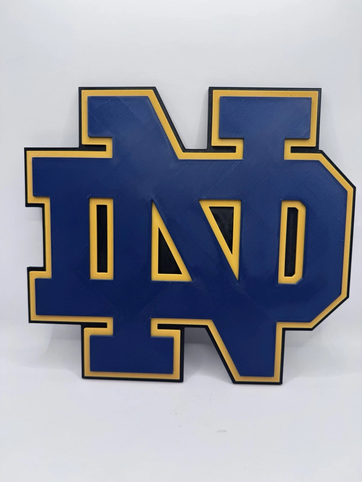 Notre Dame Fighting Irish 3D Wall Sign Man Cave Decor College Football