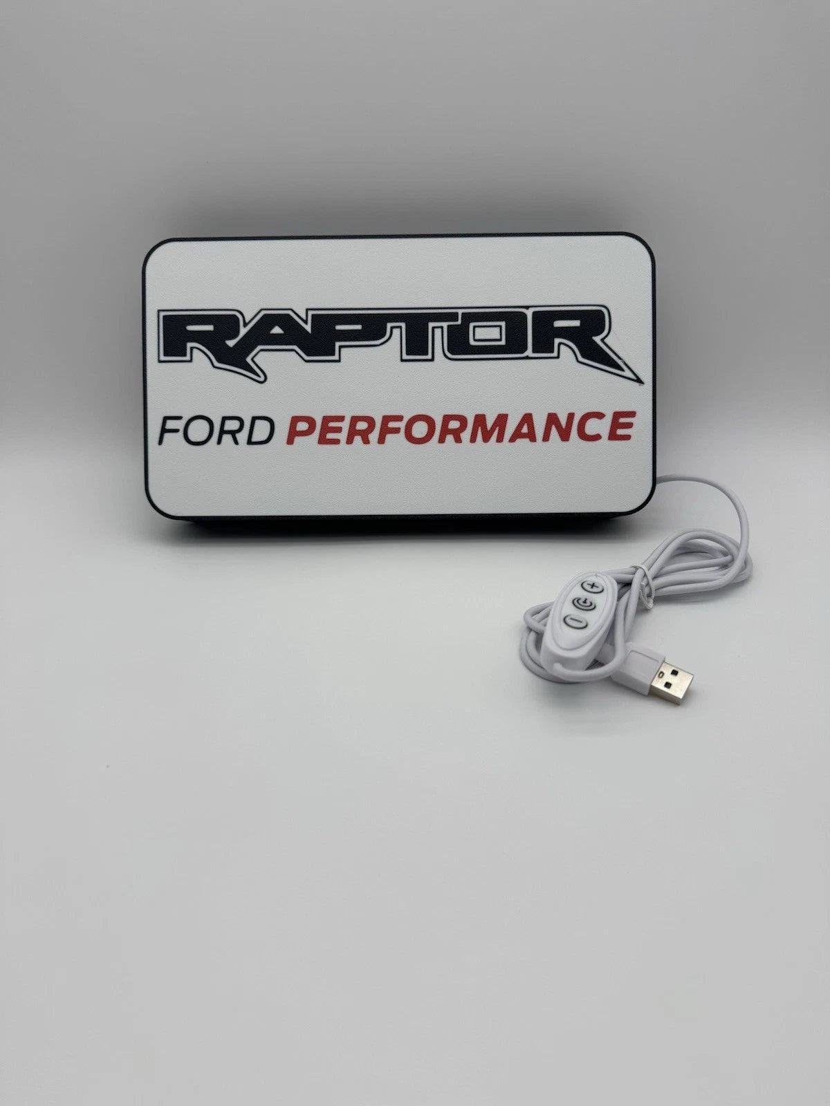 Ford F150 Raptor Performance -  10” Light Up LED Sign With USB Plug