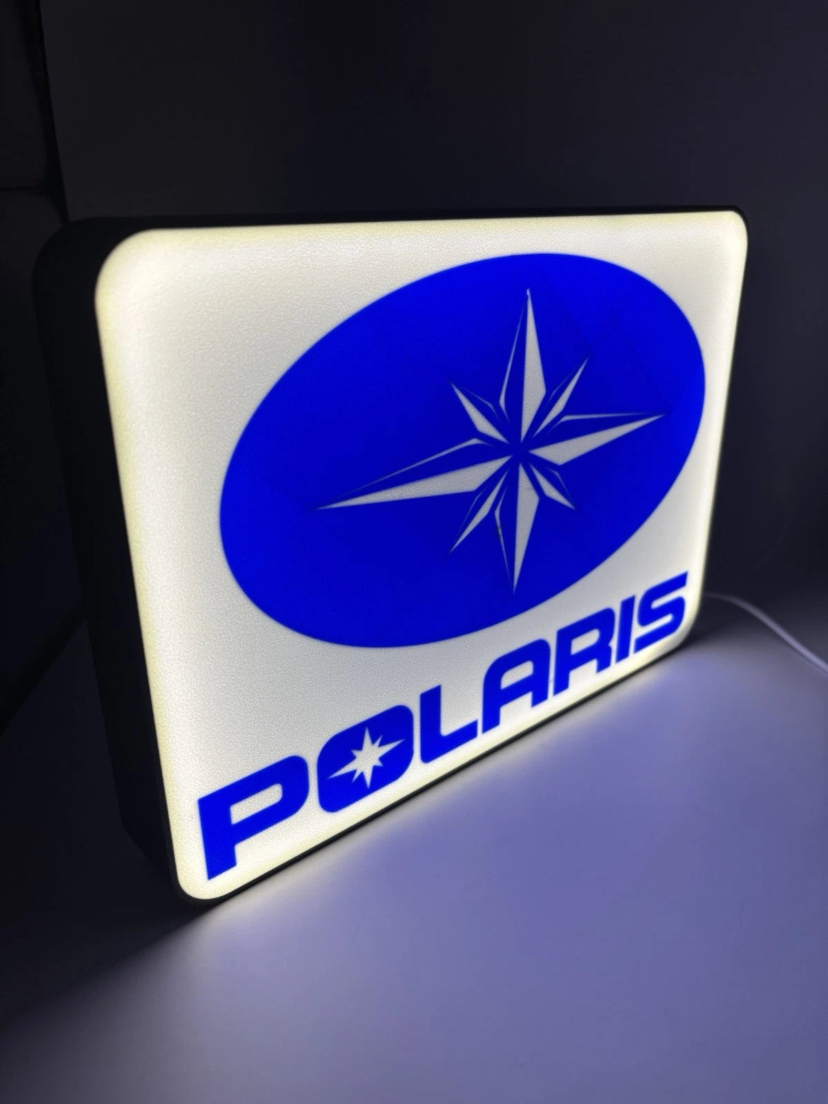 Polaris - Light Up LED Sign 13” with USB Plug - ATV UTV Snowmobile RZR Ranger