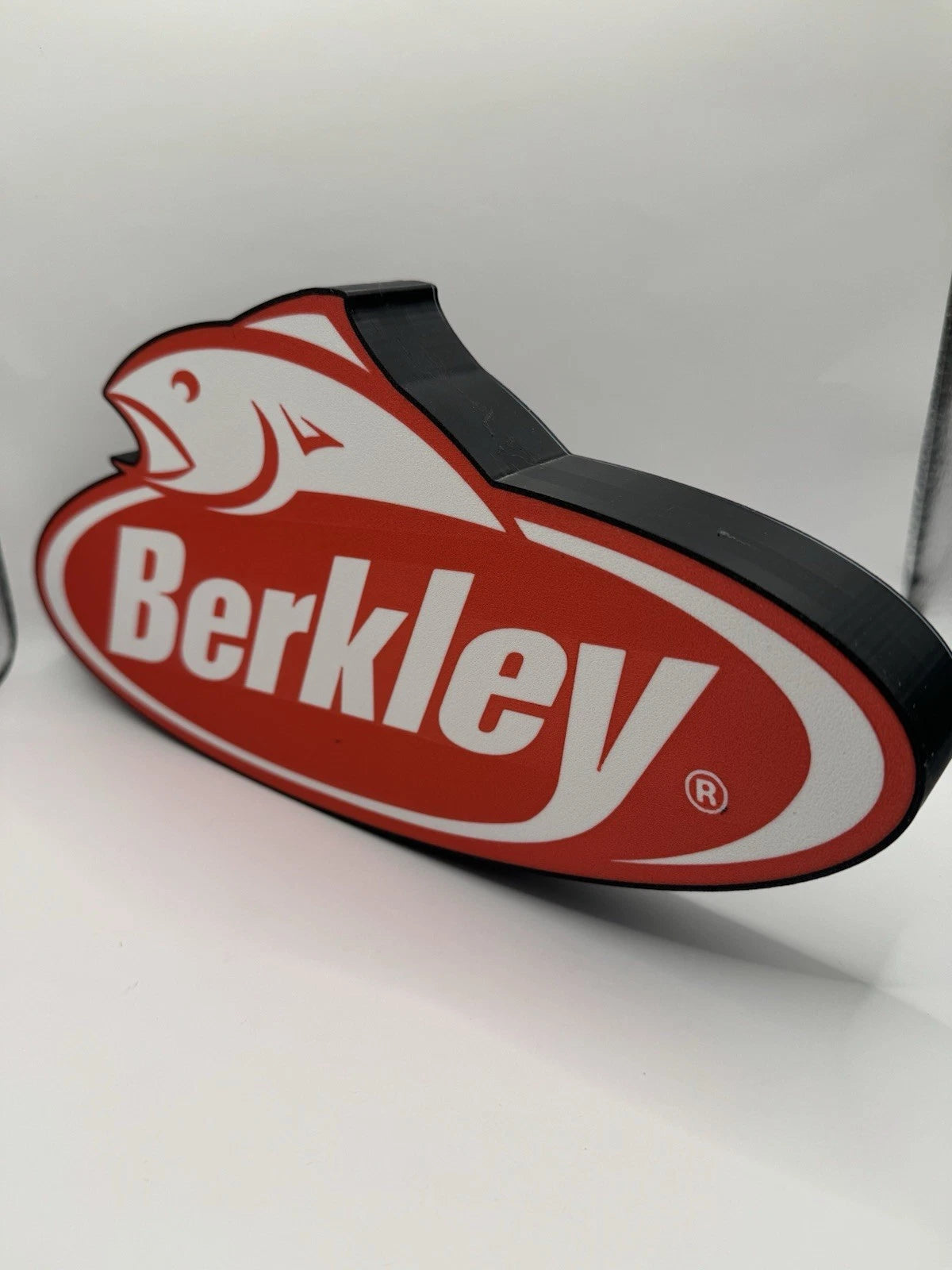 Berkley Fishing Light Up LED Neon Sign Bass Crappie Walleye Salmon Perch