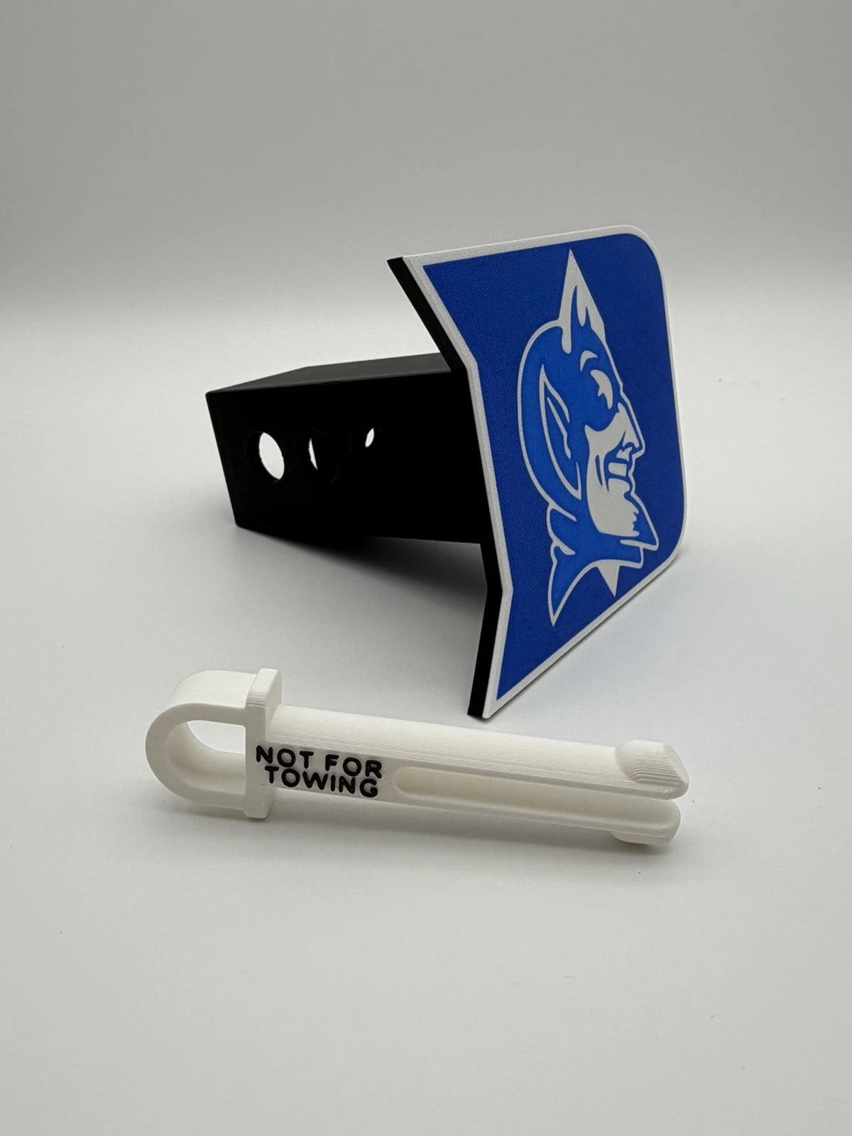 Duke University Tow Hitch Receiver Cover – Fits 2” Towing Truck SUV