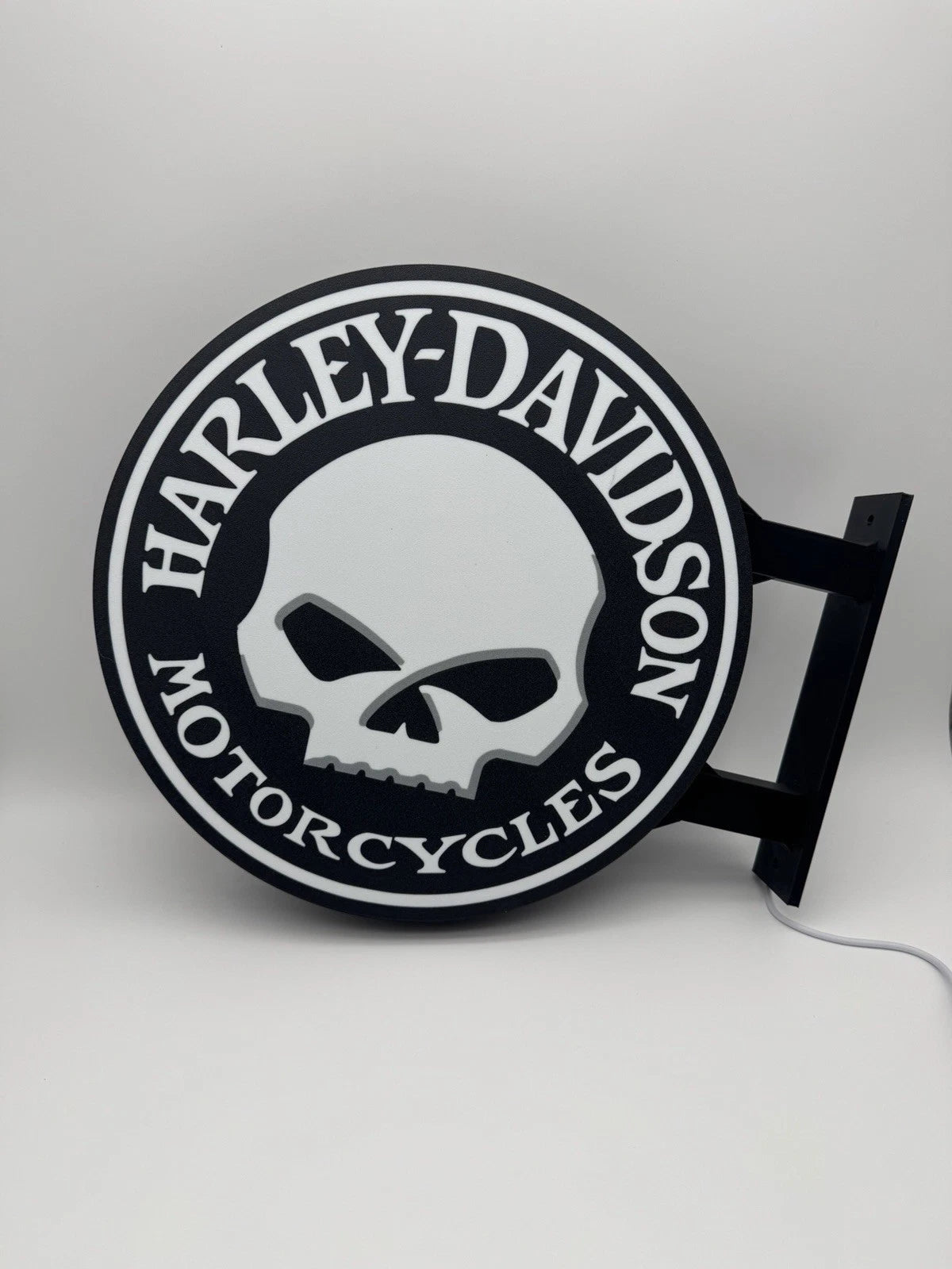Harley Davidson Willie G - 13”  Pub Style Dual Side Light Up LED Sign Pub Bar