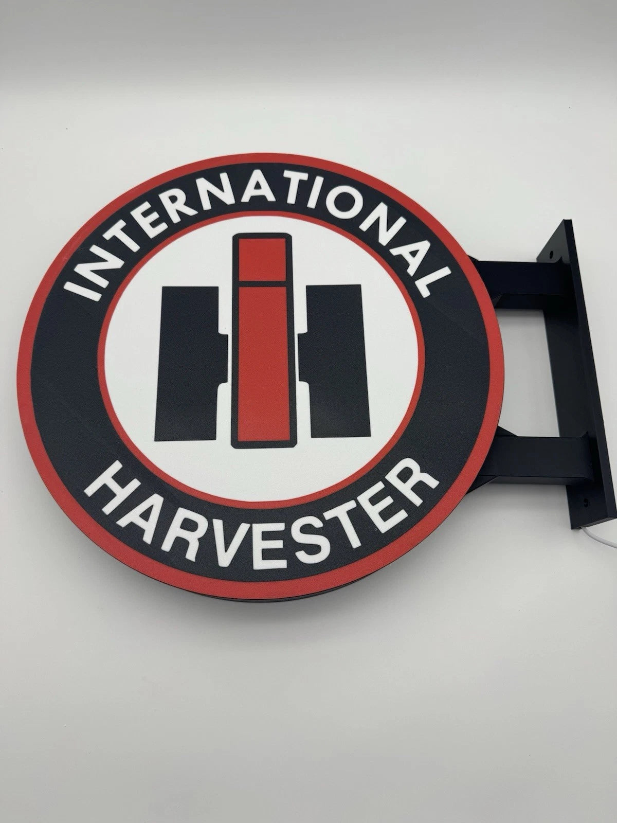 International Harvester 13” Pub Style Dual Side Light Up LED Sign