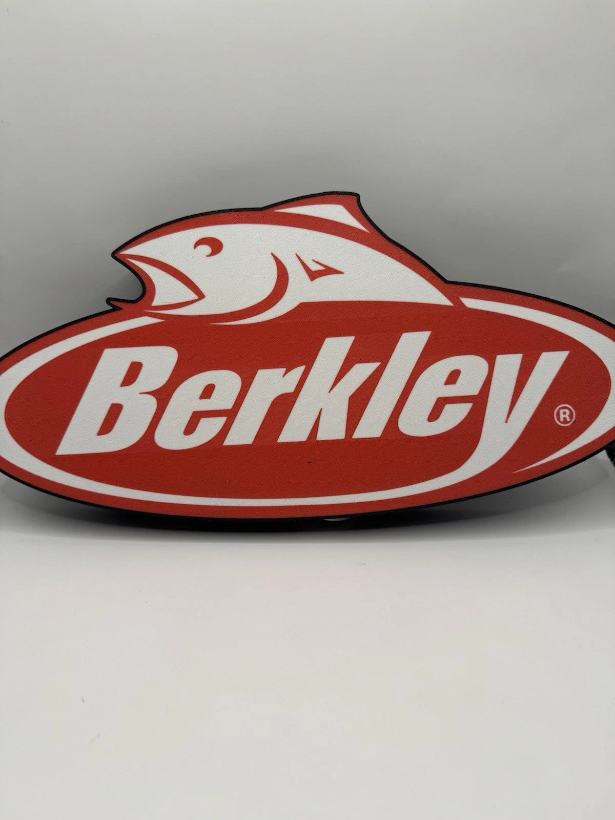 Berkley Fishing Light Up LED Neon Sign Bass Crappie Walleye Salmon Perch