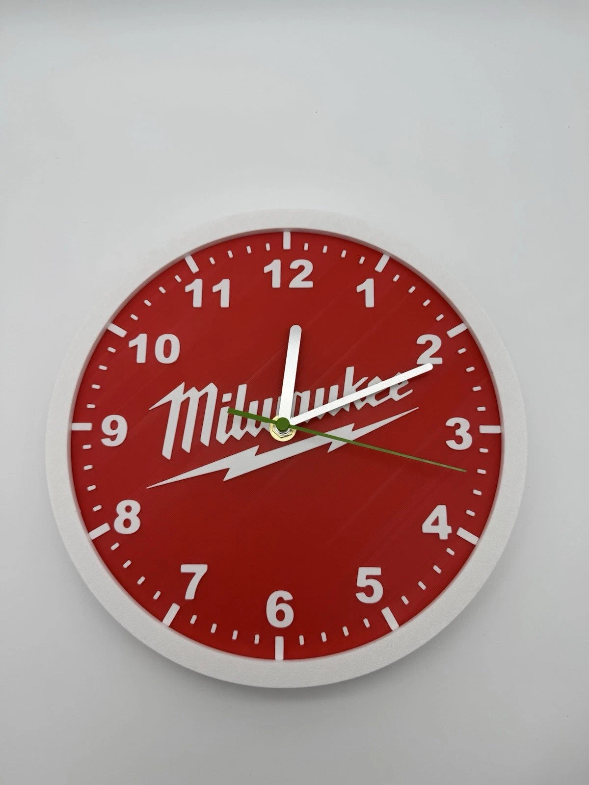 Milwaukee Tools - 10” Wall Clock Smooth Sweep Garage Shop Mancave