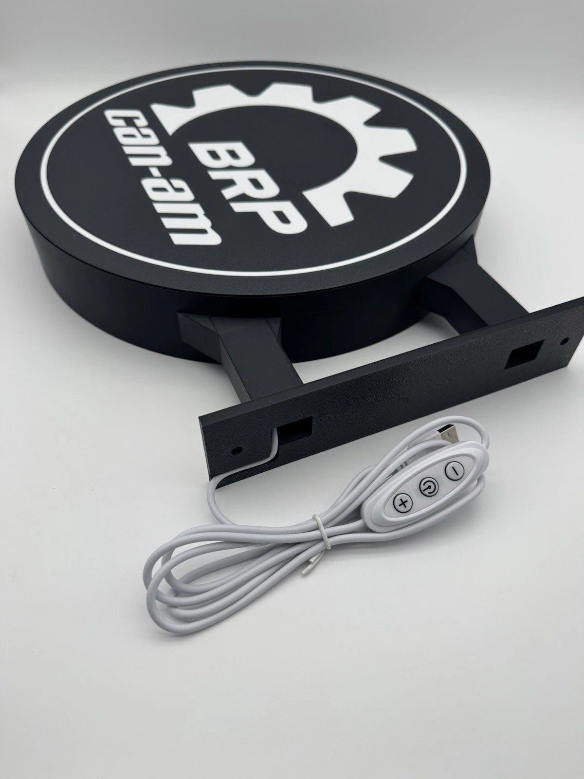 Can Am BRP 13”  Pub Style Dual Side Light Up LED Sign Gas Station Pub Bar