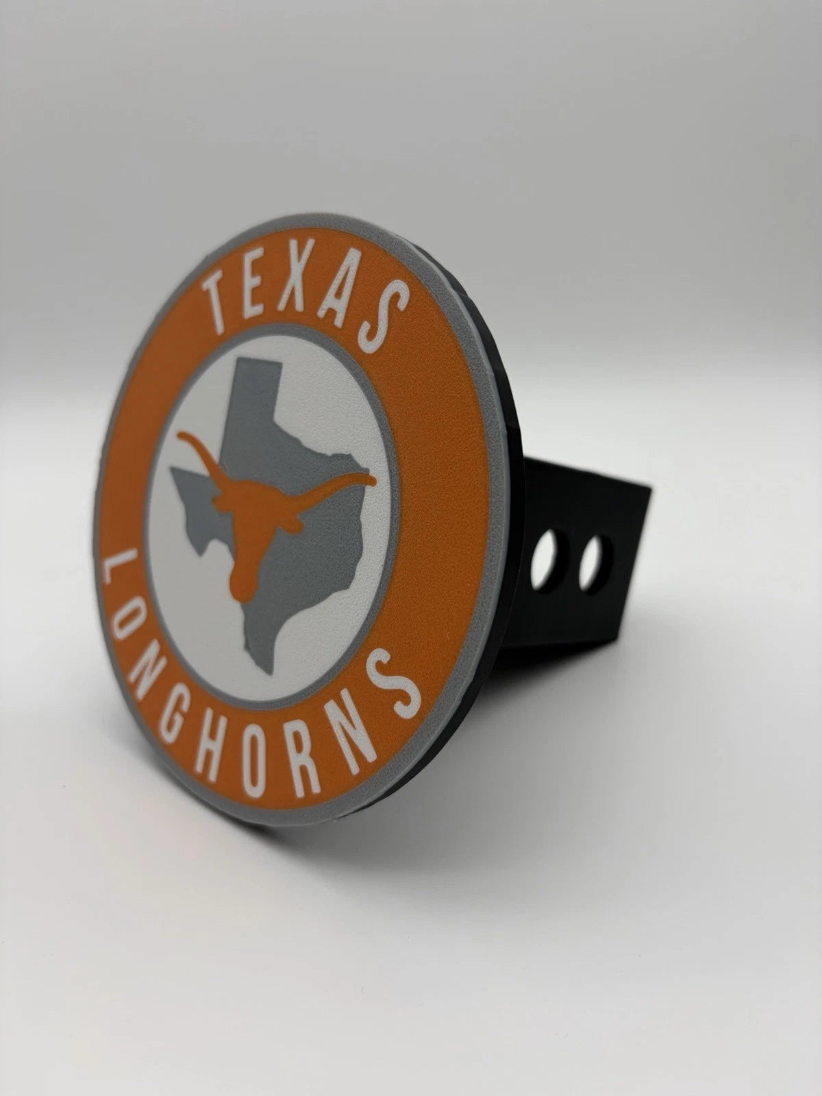 Texas Longhorns University Tow Hitch Receiver Cover – Fits 2” Towing Truck SUV