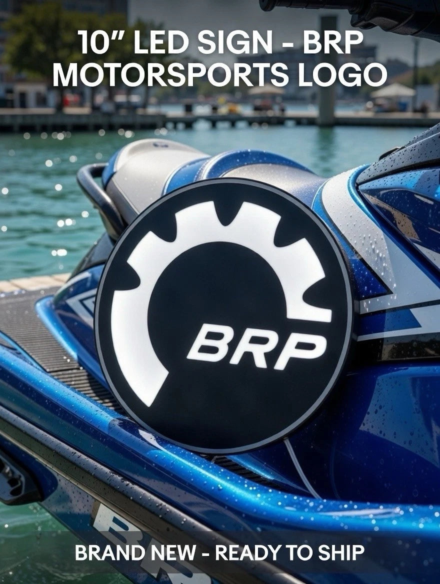 BRP Motors - Light Up LED Sign Sea Ski Doo Can Am Lynx Rotax UTV PWC Spyder