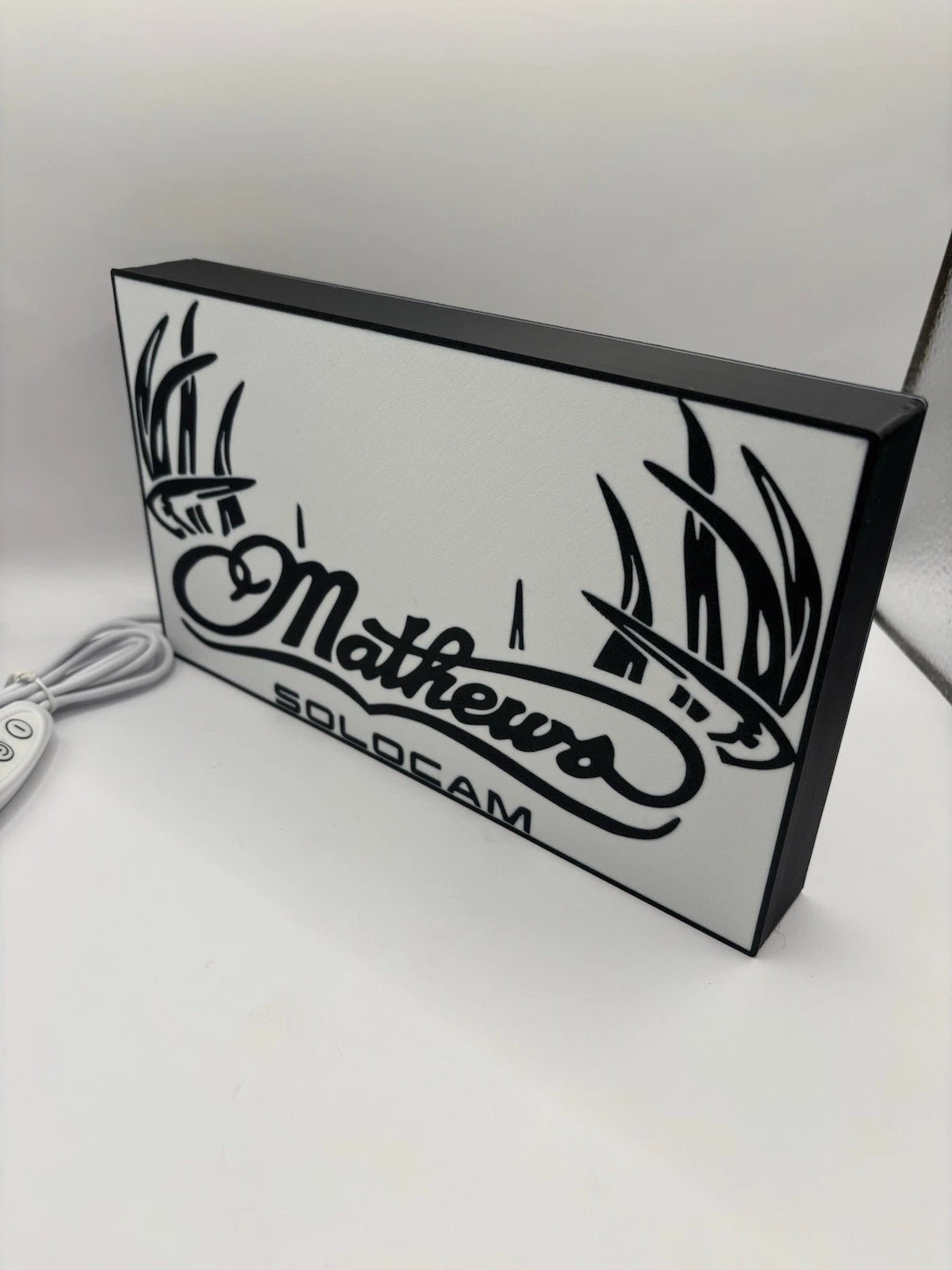 Mathews Solocam Trophy Buck -  Light Up LED Sign With USB Plug