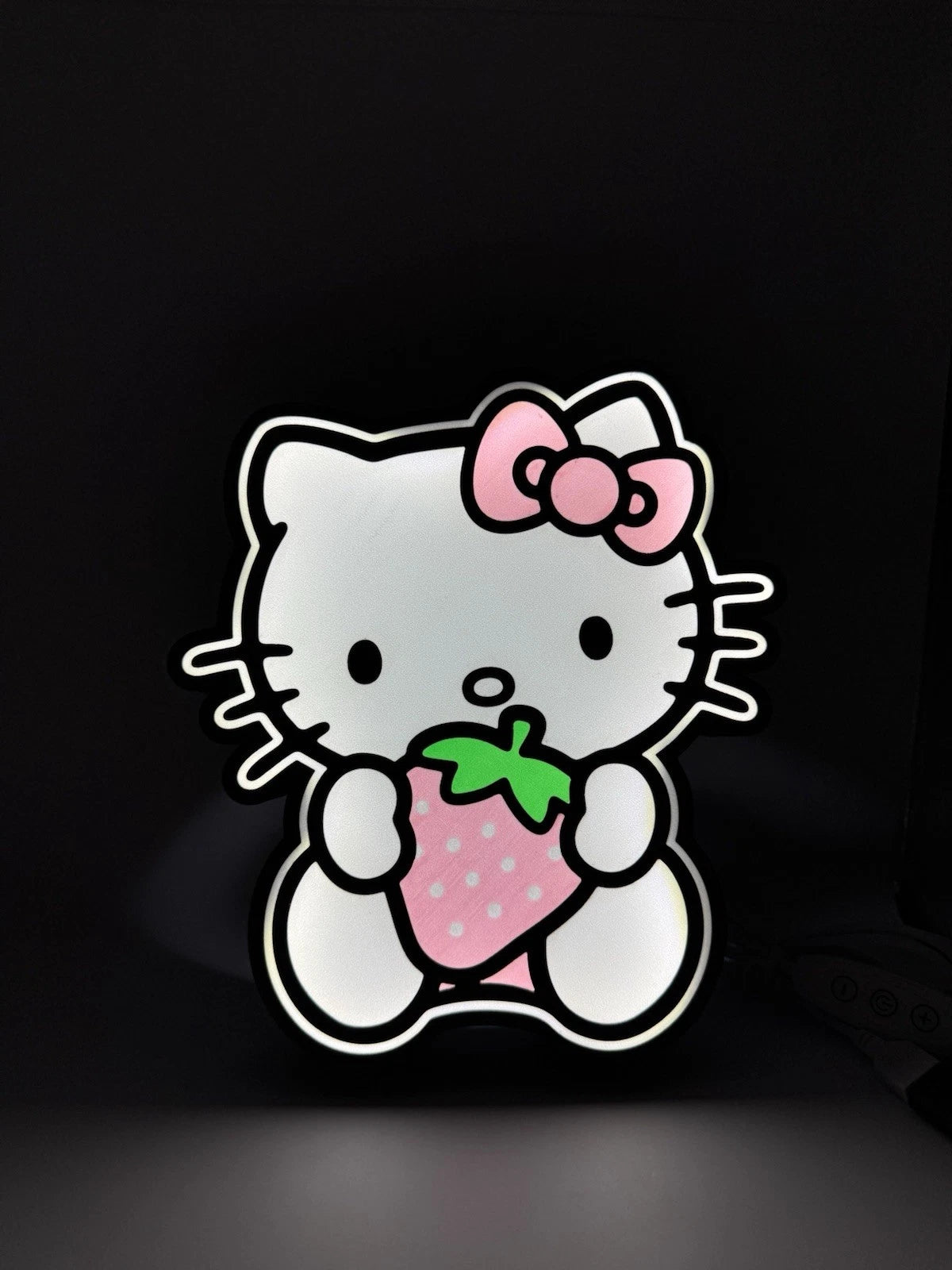 Hello Kitty -  Light Up LED Sign With USB Power Cord