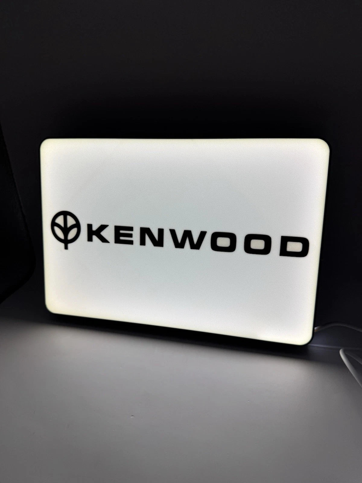 Kenwood Audio Stereo Vintage Light Up LED Neon Sign With USB Power Pioneer Car