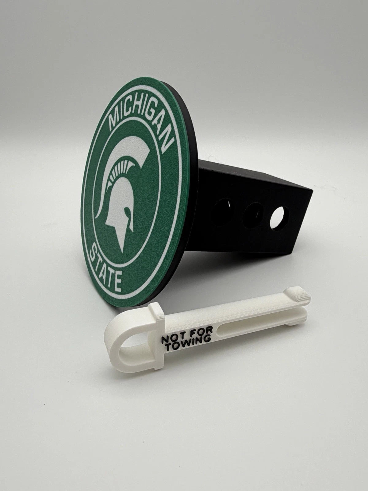 Michigan State University Tow Hitch Receiver Cover – Fits 2” Towing Truck SUV
