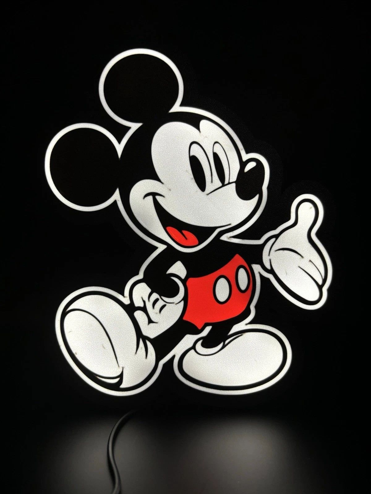 Mickey Mouse - Light Up LED Neon Sign Disney Pluto Minnie Donald Duck
