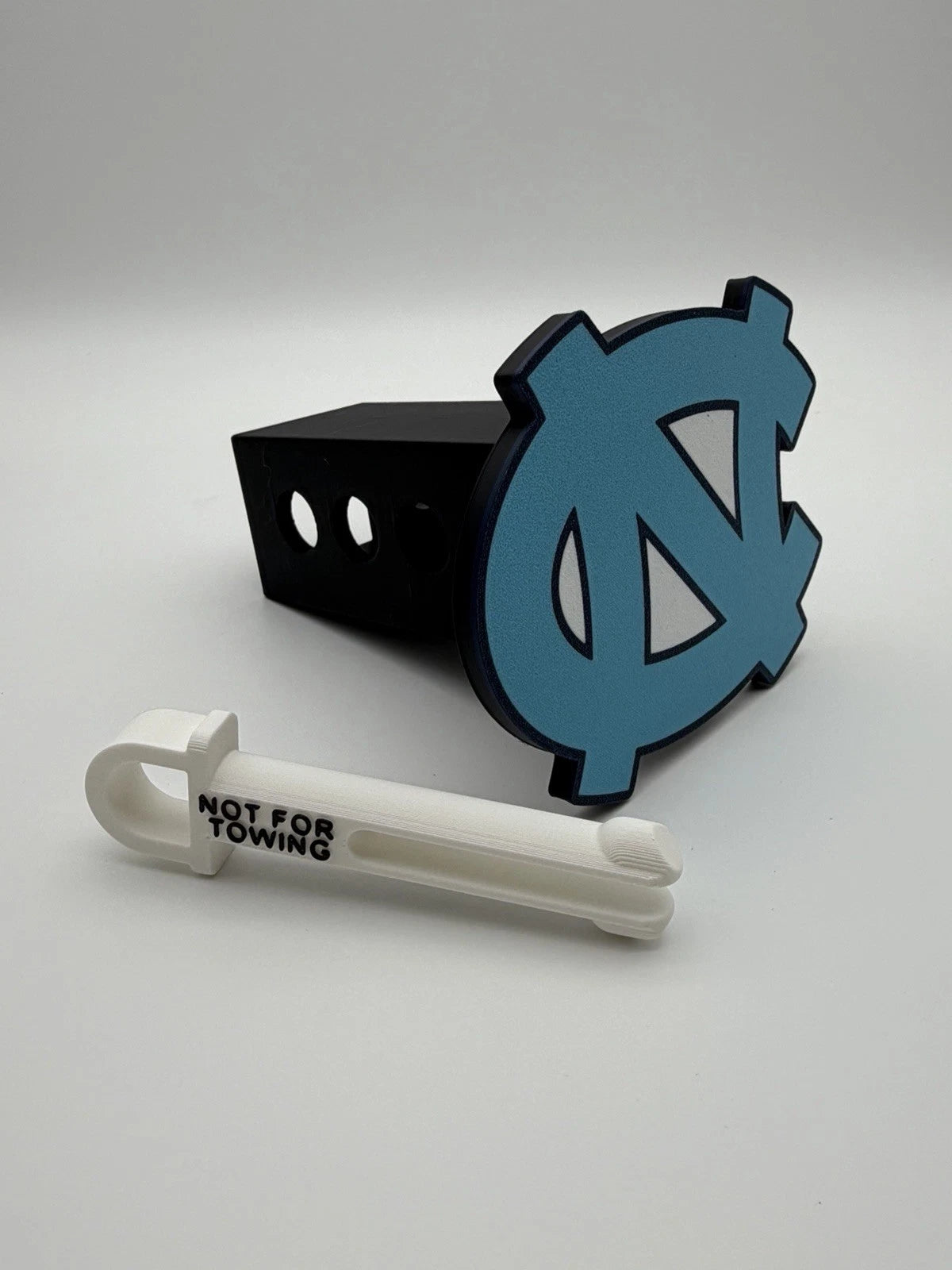 North Carolina University Tar Heels - Tow Hitch Receiver Cover – Fits 2” Truck