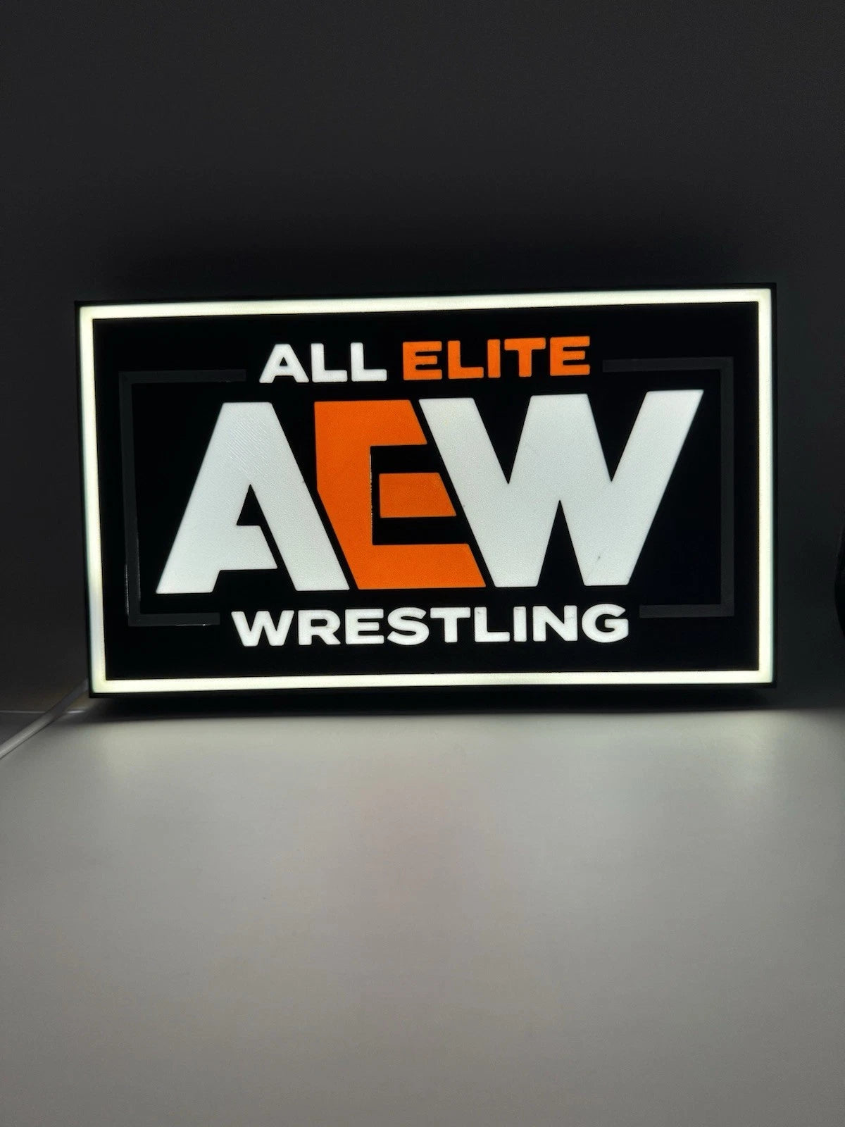 AEW All Elite Wrestling - Light Up LED Sign