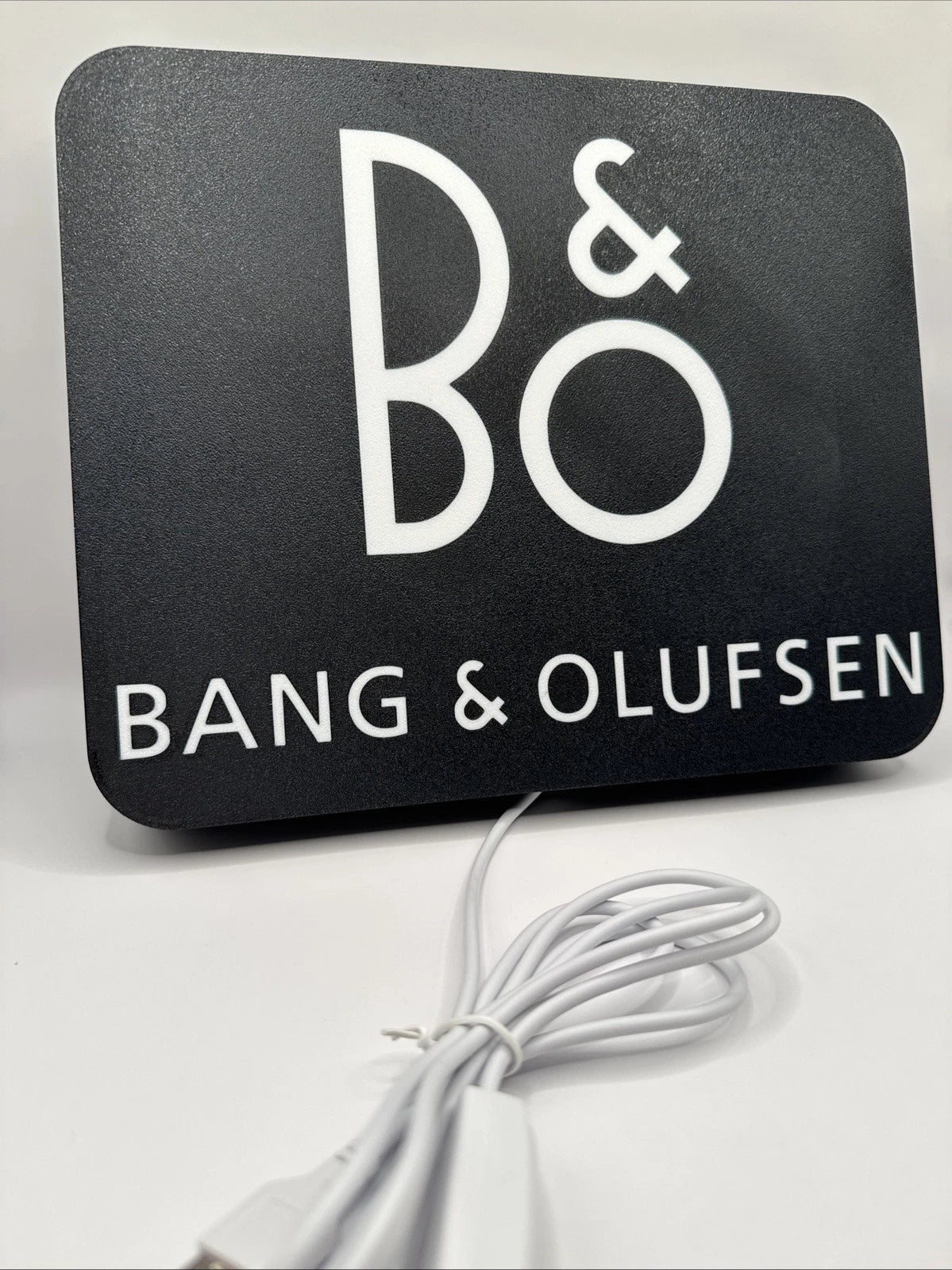 Bang Olufsen B&O Stereo Audio Vintage Equipment - Light Up LED Neon Sign W/ USB