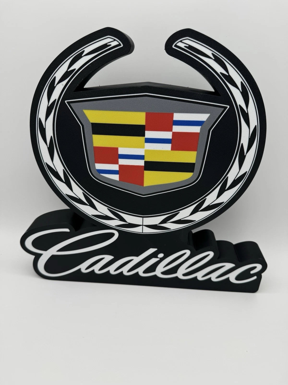 Cadillac Automotive Light Up LED Neon Sign 13” Garage Man Cave Decor Gift Dad