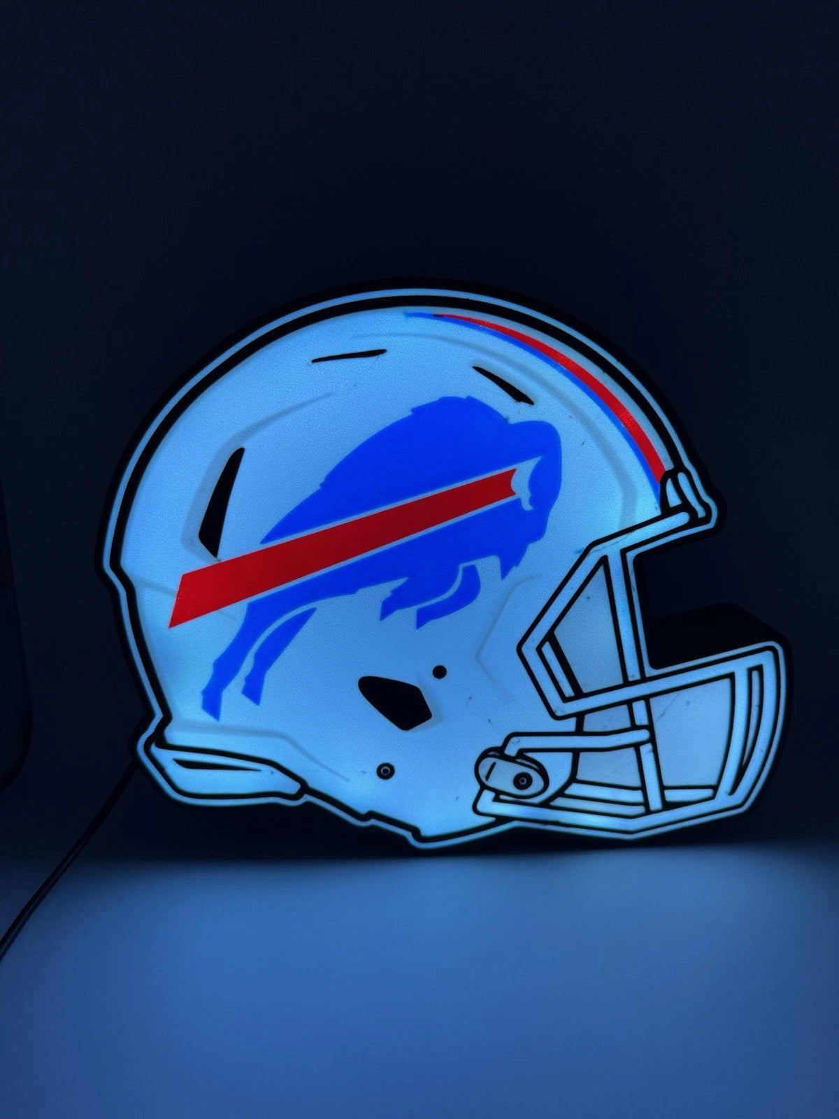 Buffalo Bills NFL Football- Light Up LED Neon Wall Sign