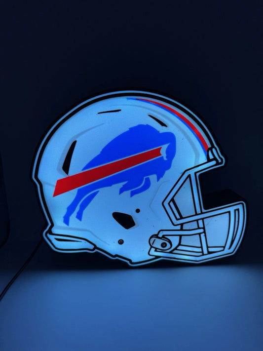 Buffalo Bills NFL Football- Light Up LED Neon Wall Sign