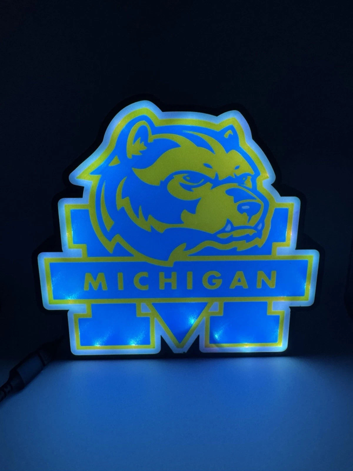 University Of Michigan Wolverines - Light Up LED Sign