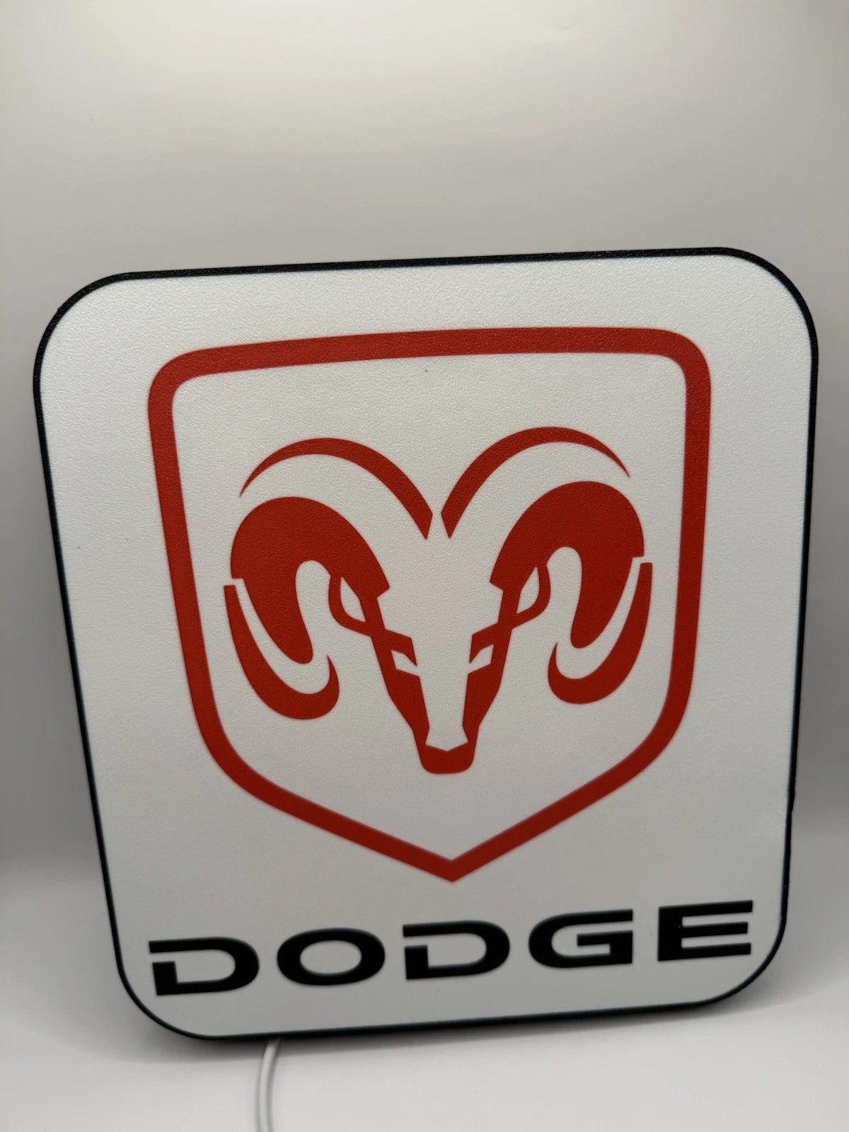 Dodge Ram Light Up LED Neon Sign Garage Mancave Shop Dad Gift