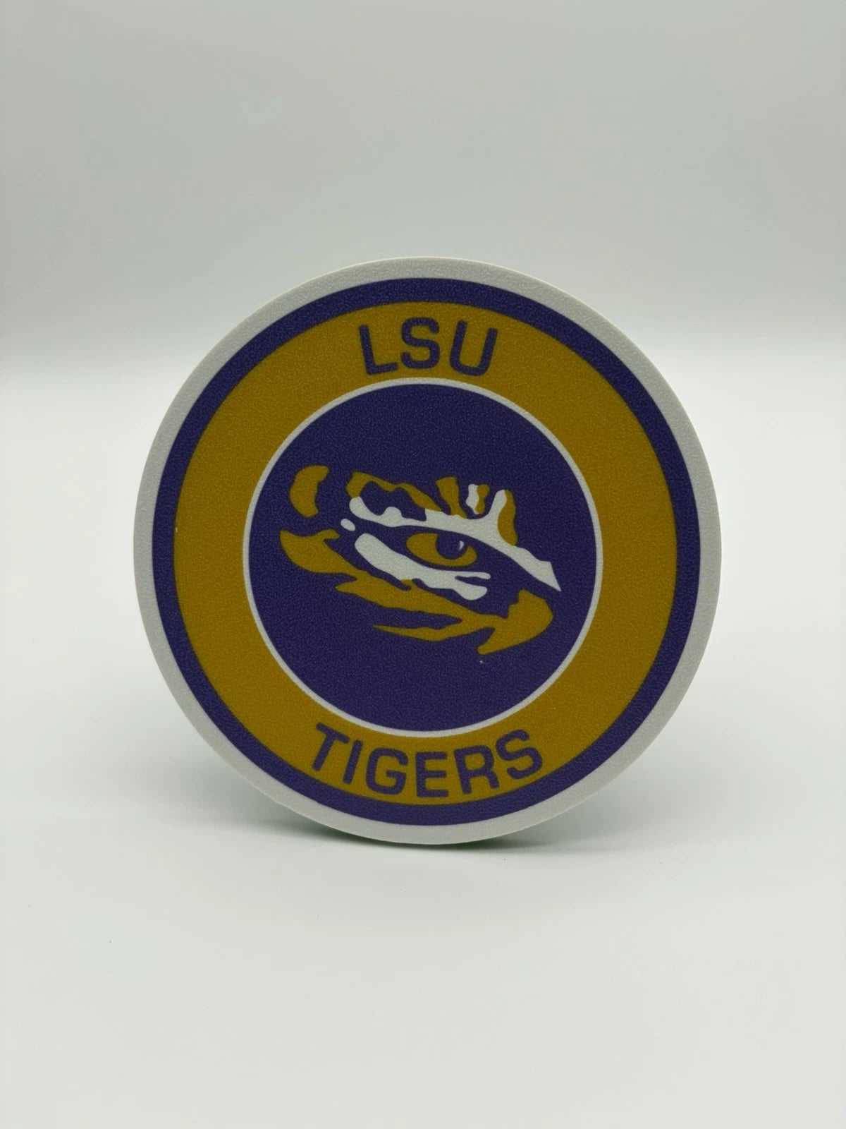 LSU Tigers - Tow Hitch Receiver Cover – Fits 2” Towing Louisiana State Football