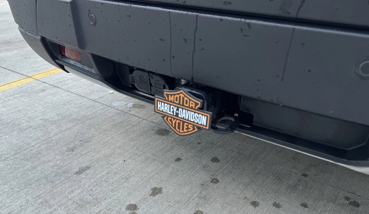 Harley Davidson Hitch Receiver Cover – Fits 2” – Multiple Designs Available