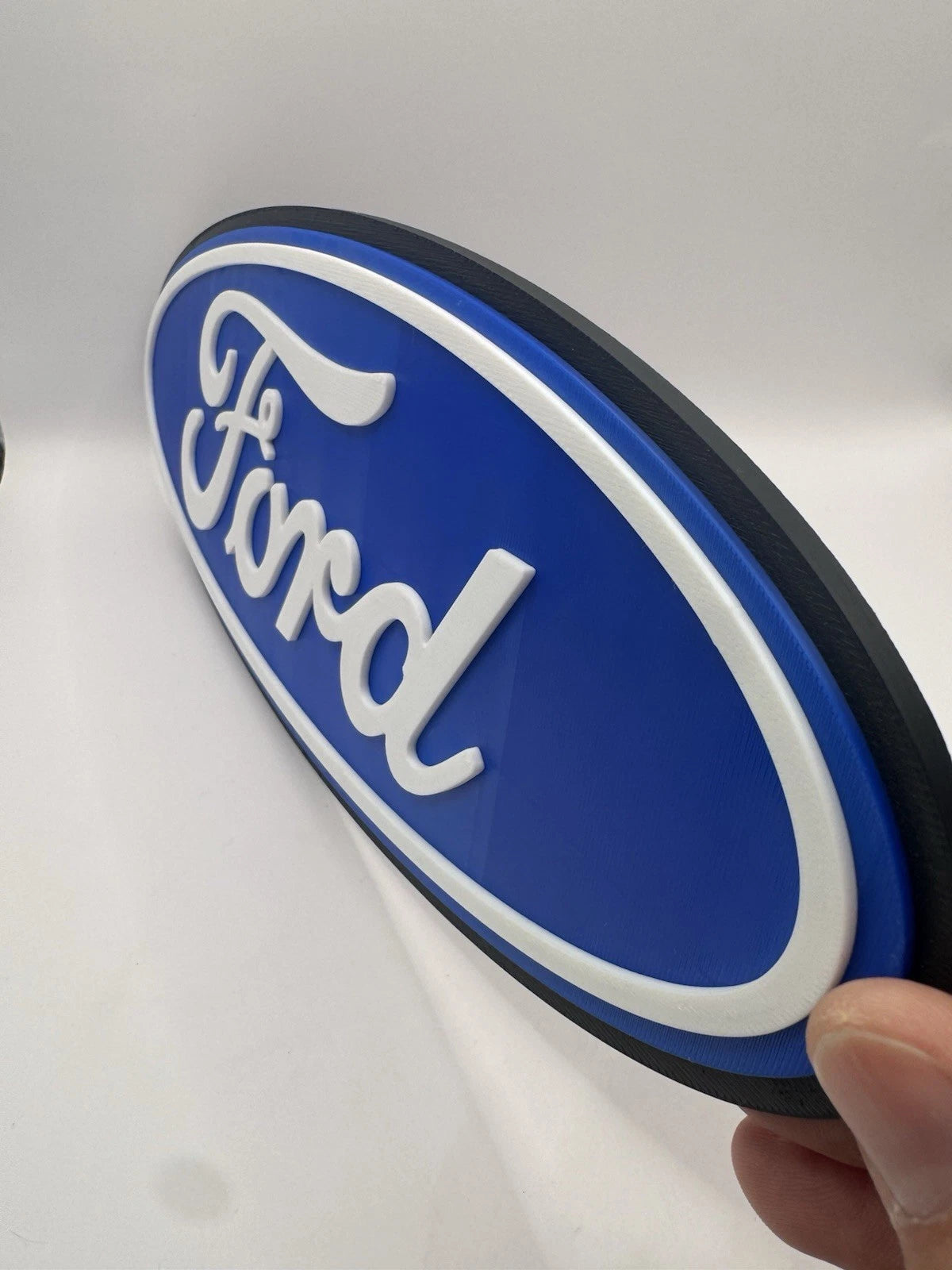 Ford Motors 3D Wall Sign Man Cave Decor with Hanging Bracket F150 Mustang Bronco