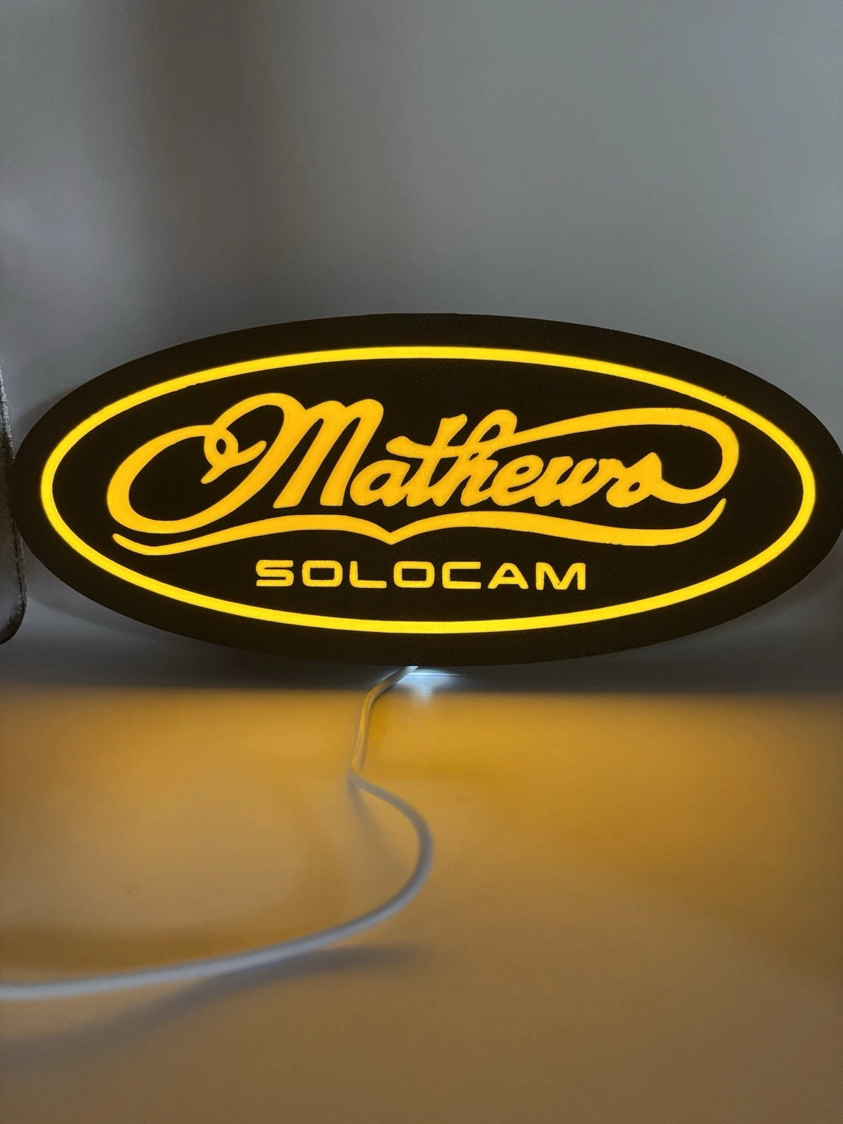 Mathews Solocam - Light Up LED Sign
