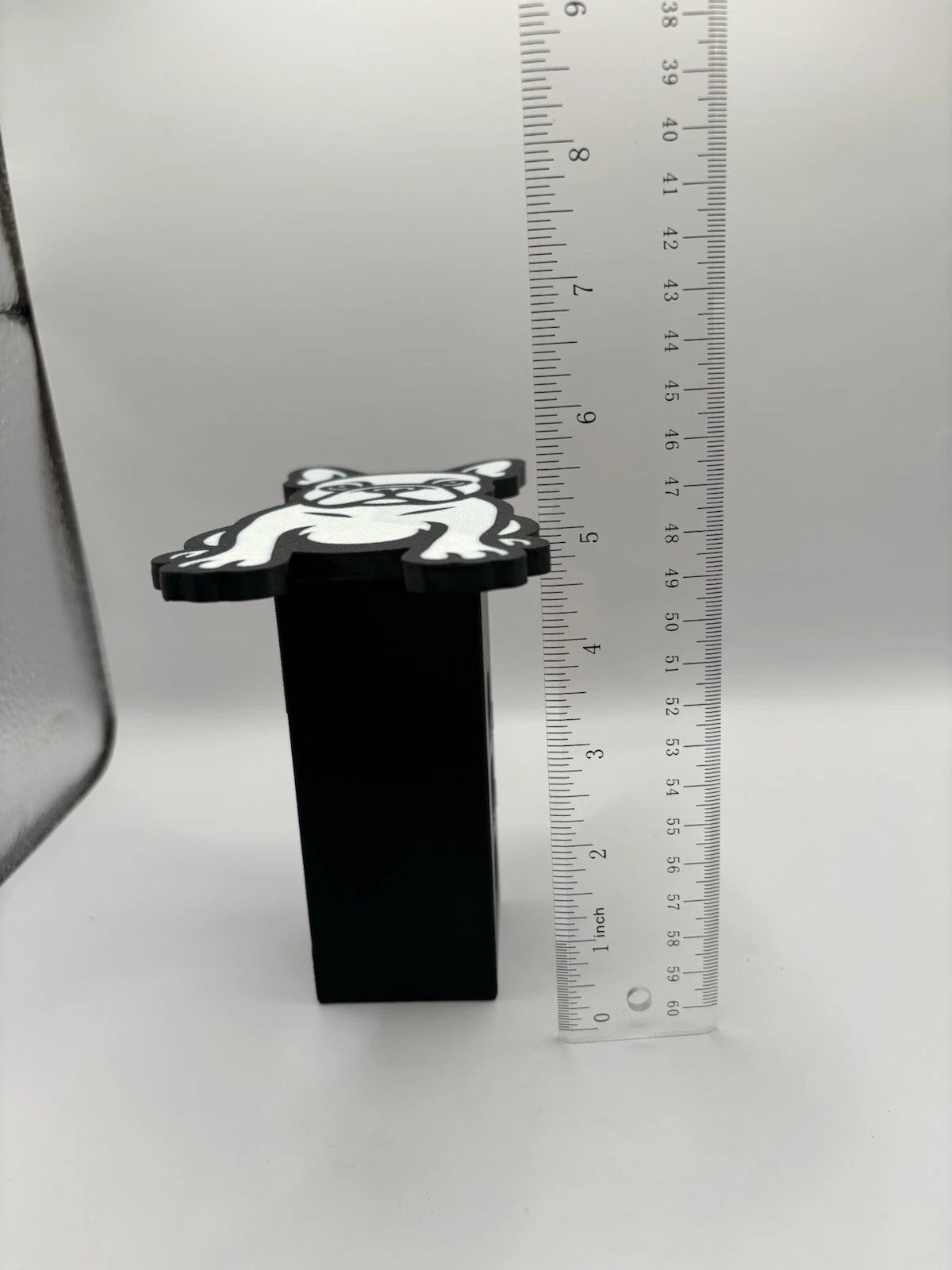 French Bulldog Hitch Receiver Cover – Fits 2”  – Multiple Designs Available