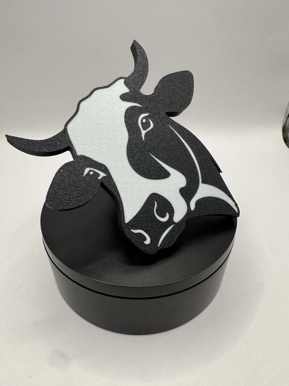 Cow Head Decorative Drawer Pull Dresser Cabinet Knob Handle Bull Calf Steer