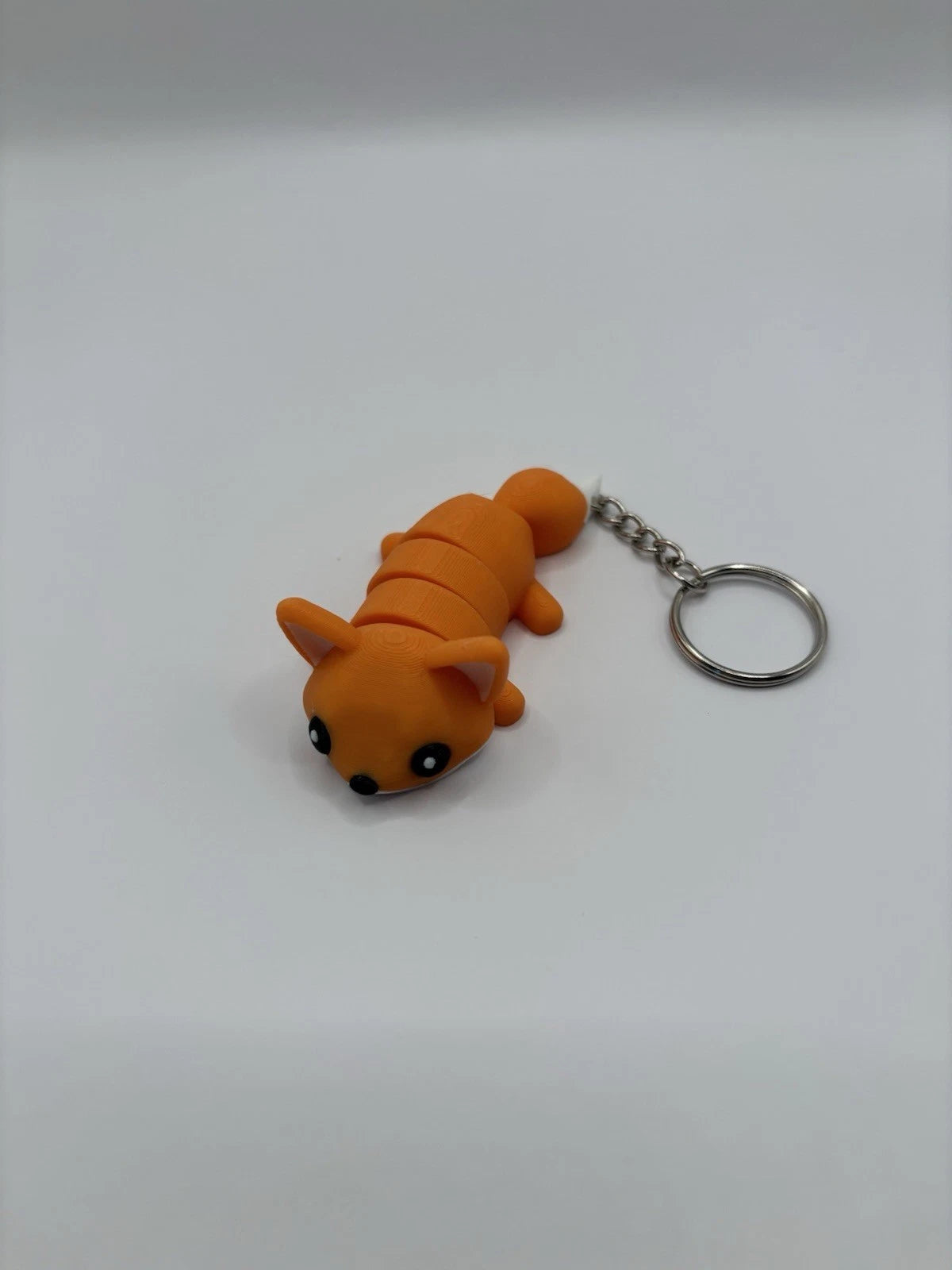 Orange Fox Fidget Keychain