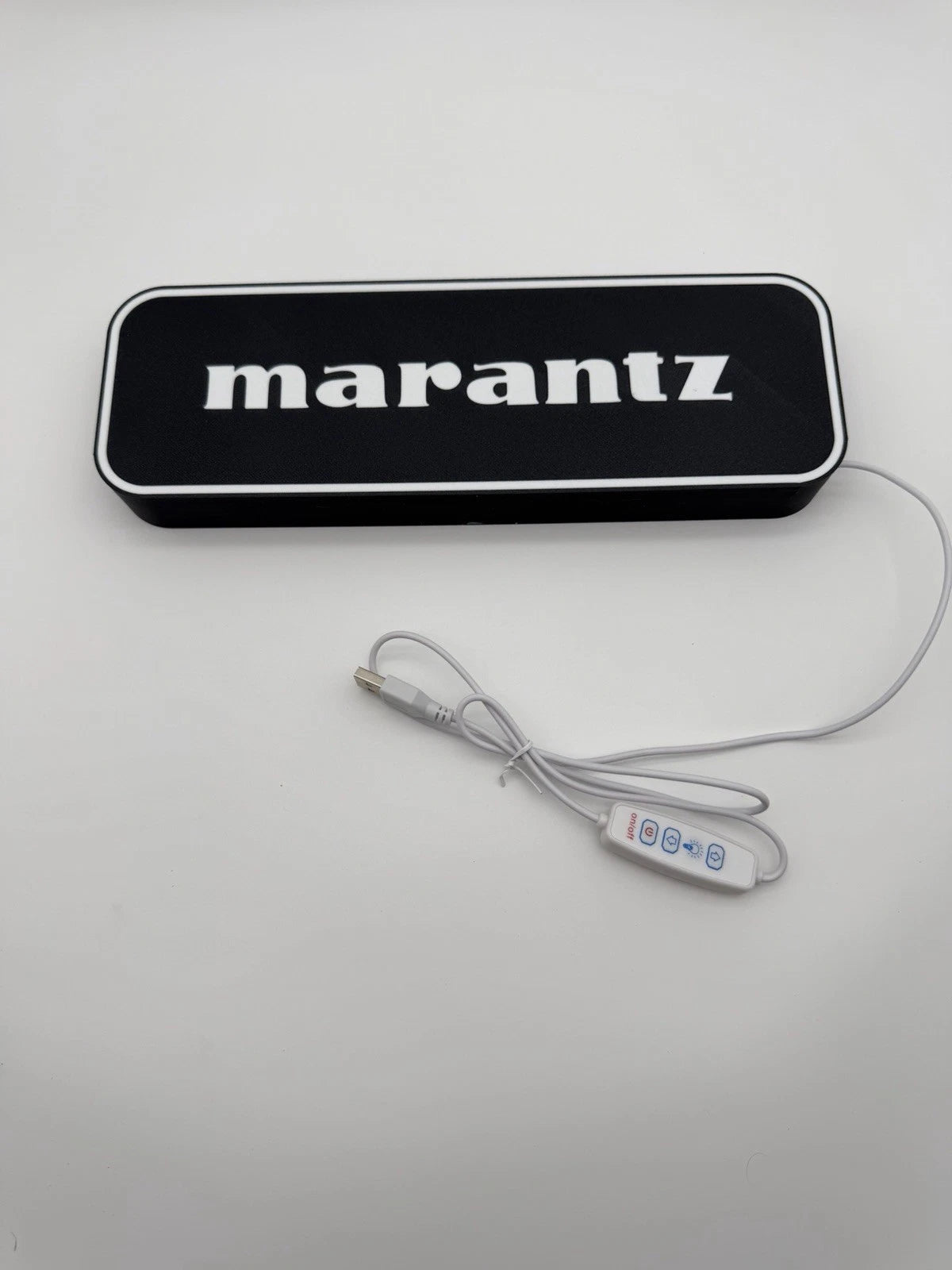 Marantz Audio Stereo  -  Light Up LED Sign With USB Plug - Black - Amp Receiver