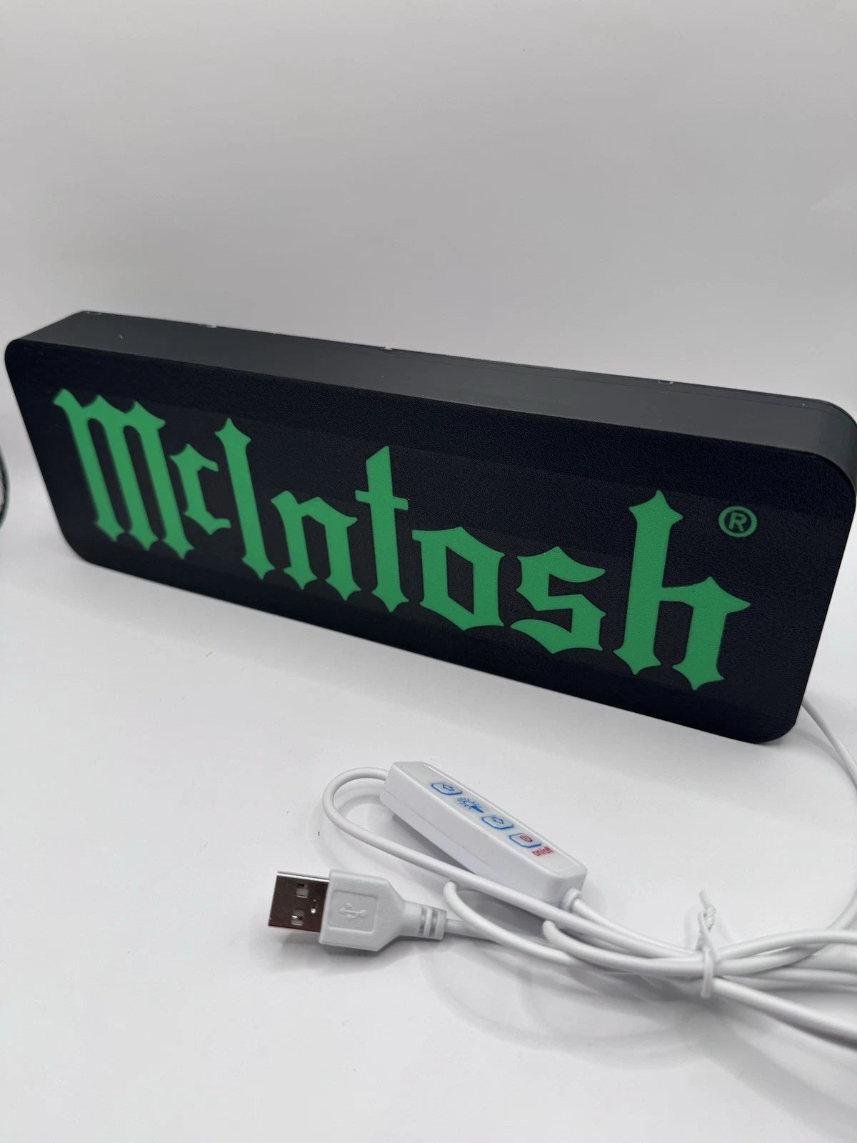 McIntosh Audio Stereo - Light Up LED Sign Amp Receiver HiFi Vintage Preamp