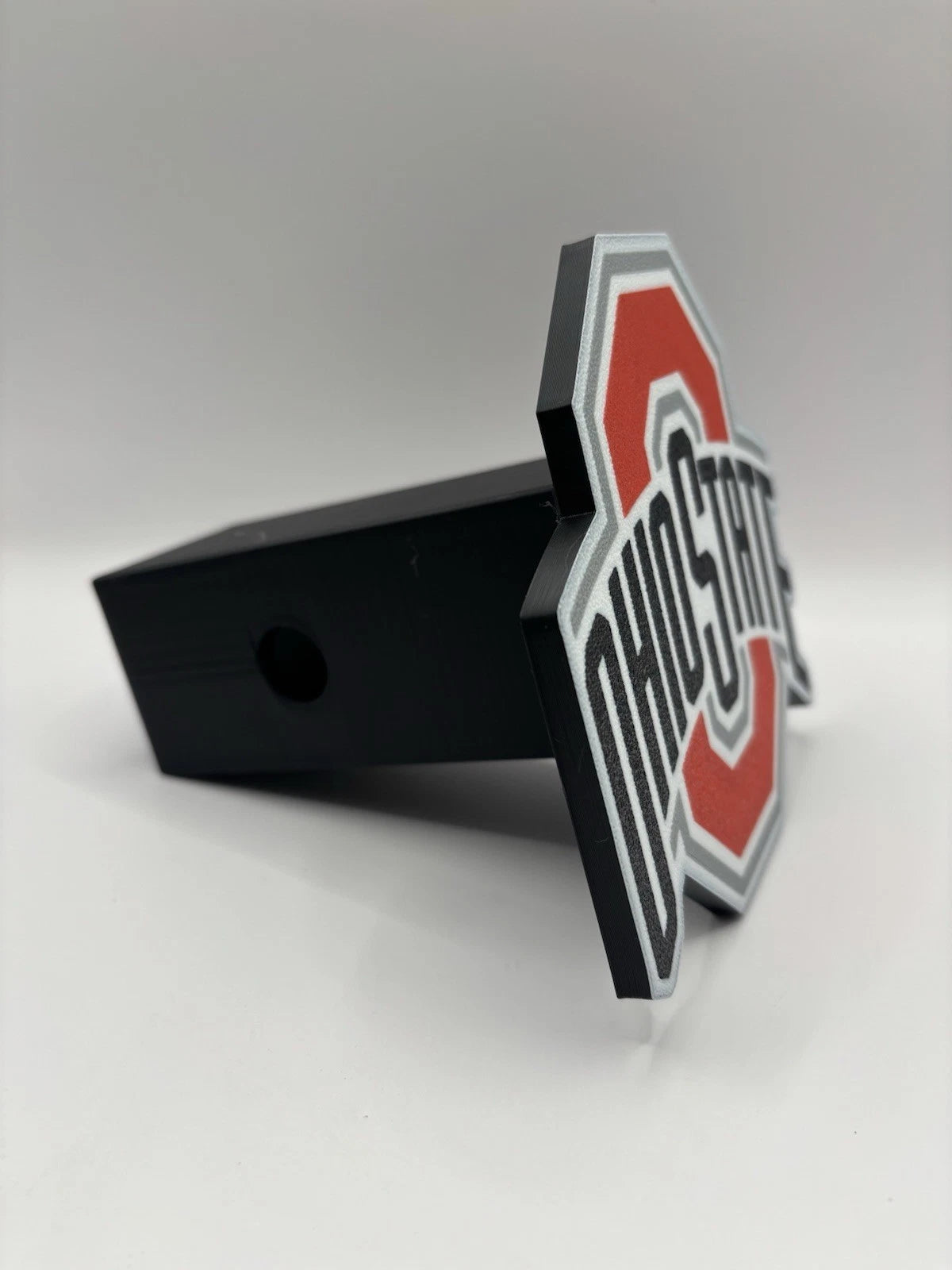 Ohio State Hitch Receiver Cover – Fits 2” Receiver – College Football NCAA OSU