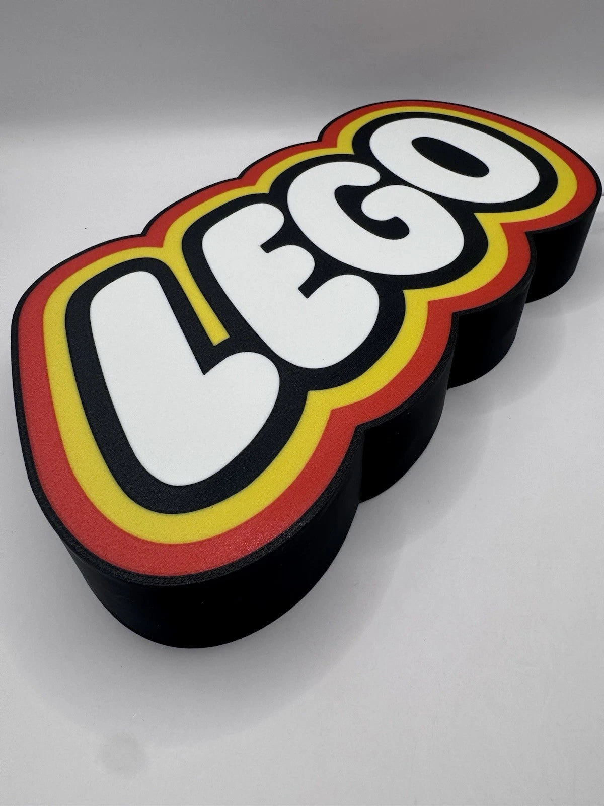 LEGO Lego Bricks - Light Up LED Neon Sign Minifigs Set Sealed Outline